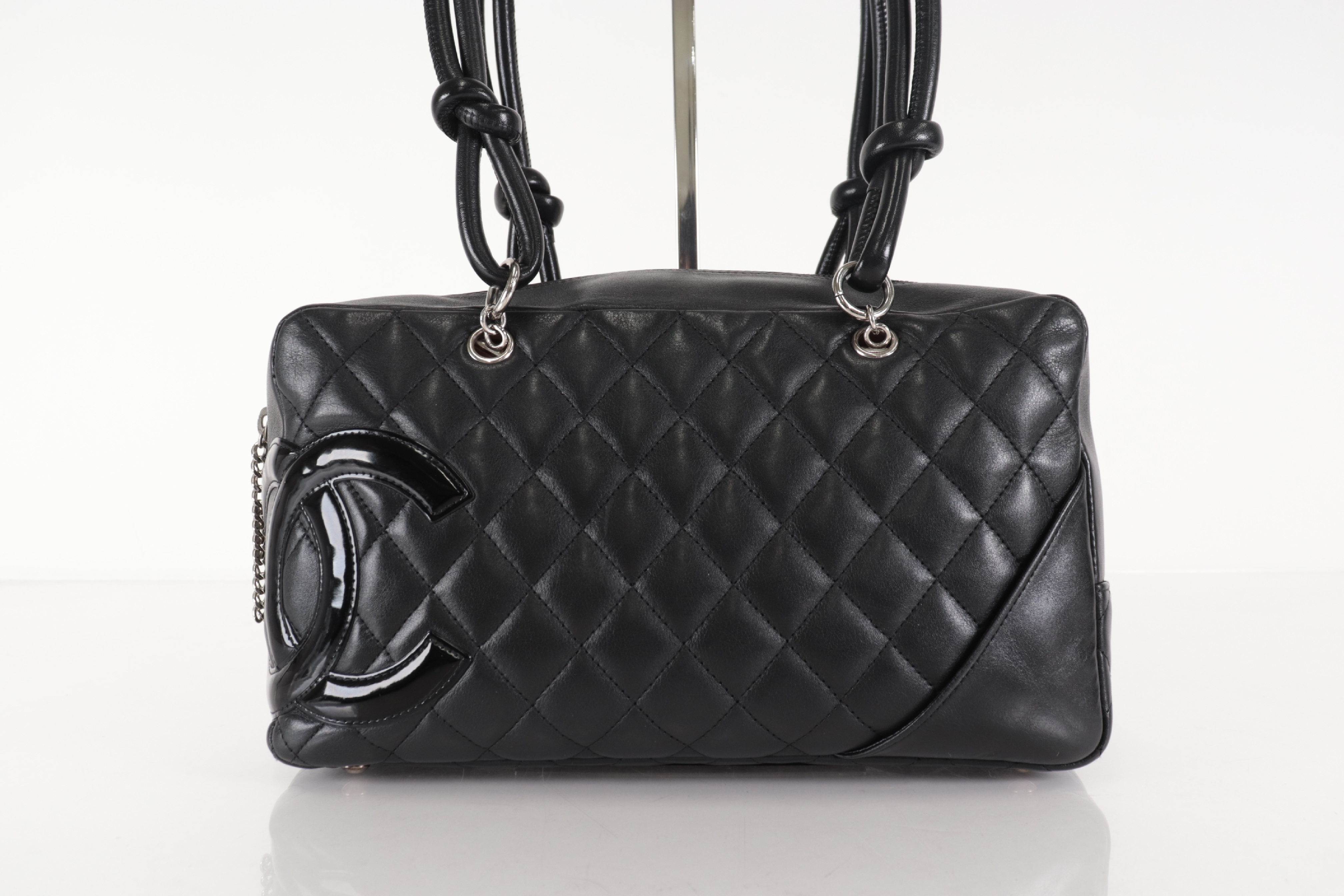Cambon Lamb Bowling Boston Bag (No. 11) — view 2