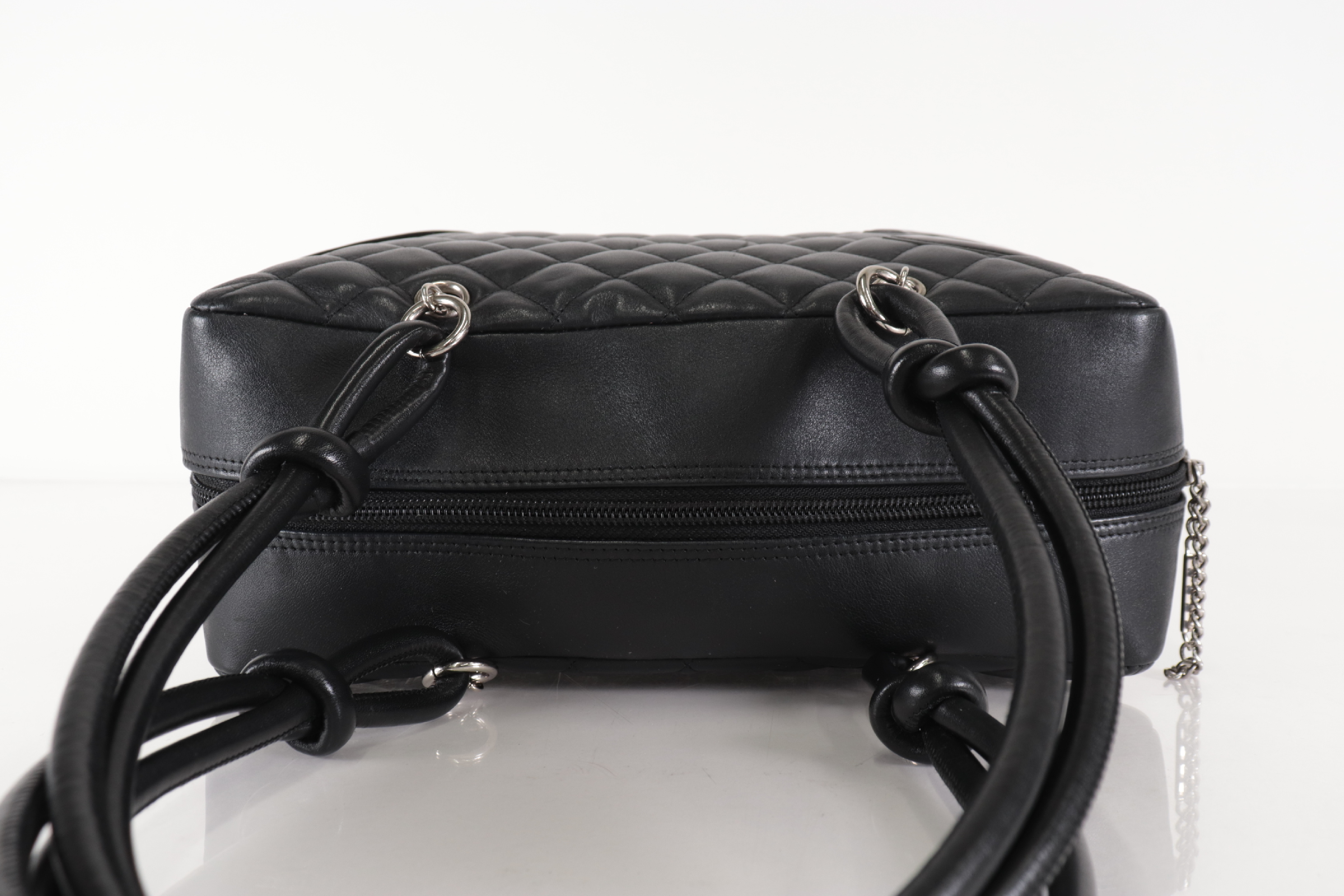 Cambon Lamb Bowling Boston Bag (No. 11) — view 6