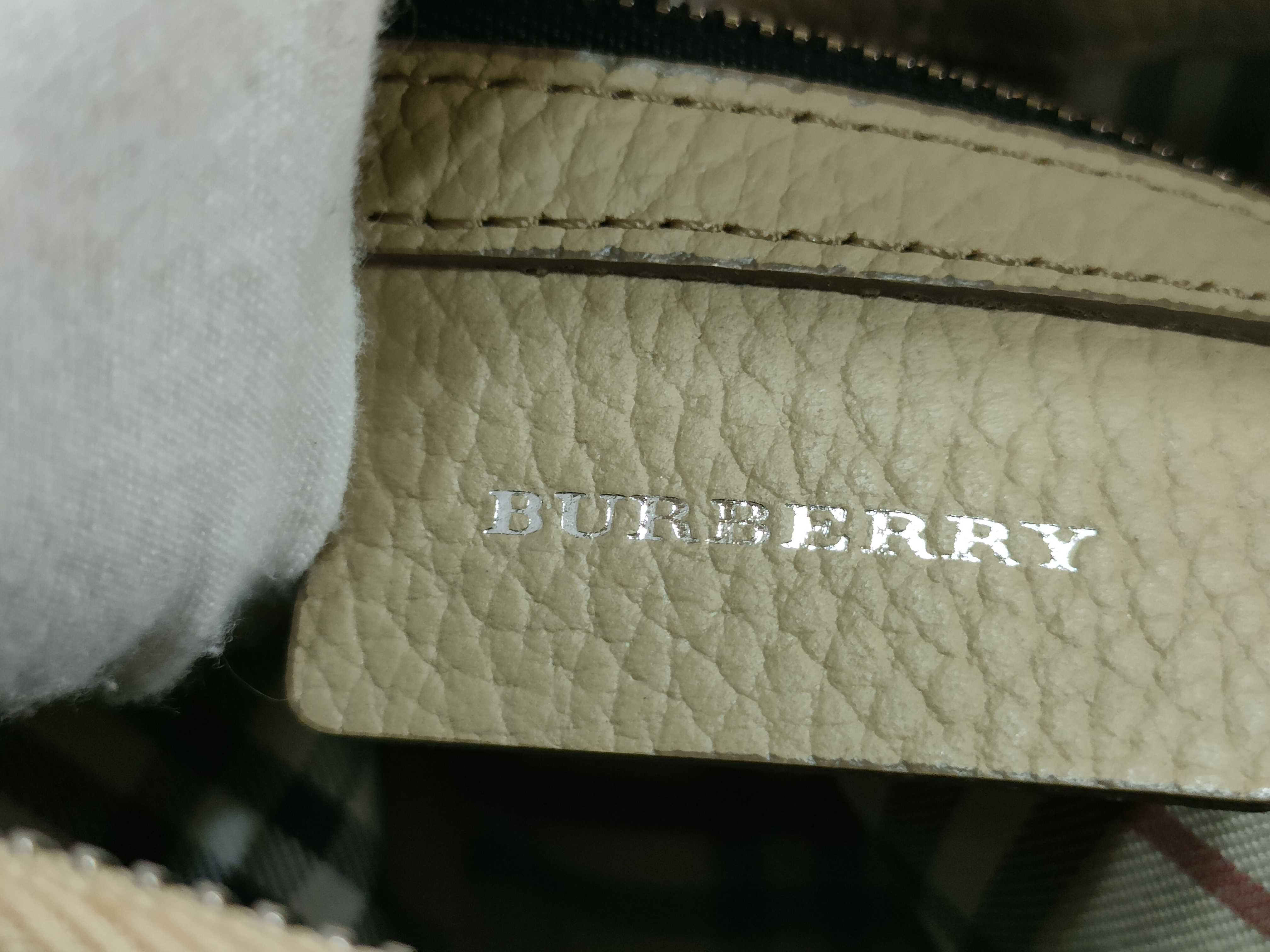 leather one-shoulder bag, beige. — view 14