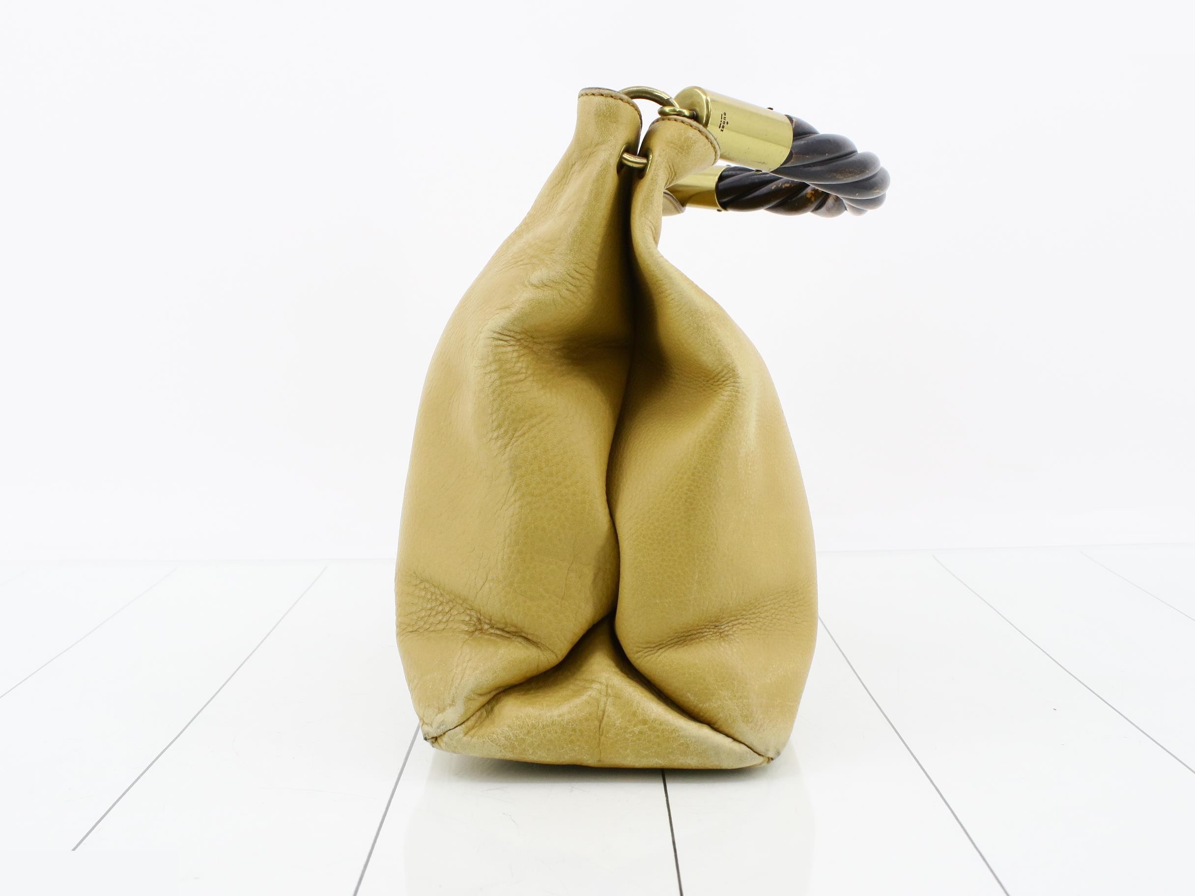 Tom Ford era wood-handled handbag — view 4