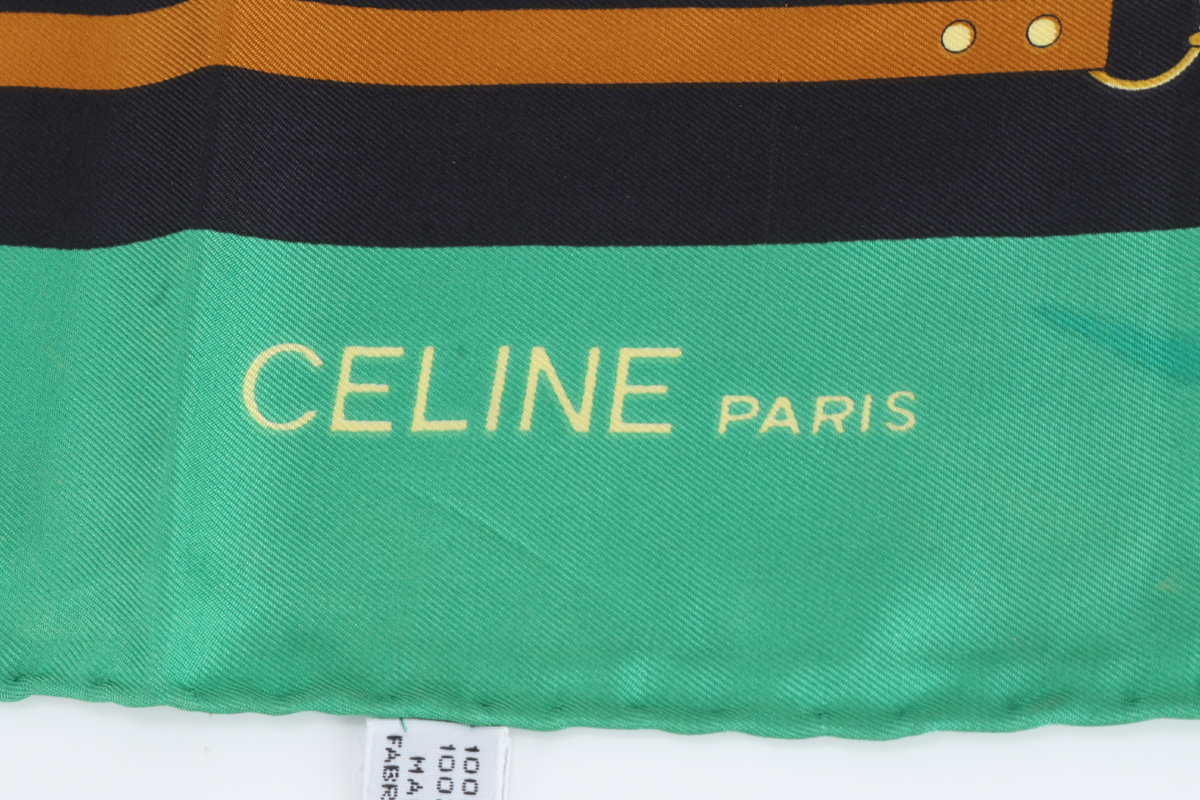tagged 100% silk scarf, belt, chain, and other accessories. — view 6