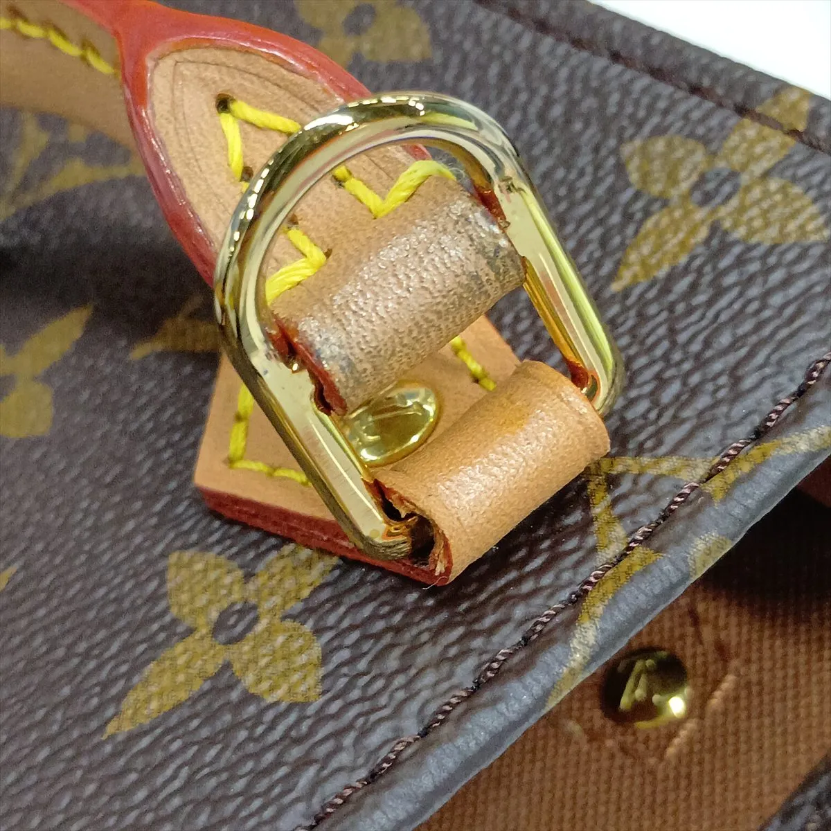 Monogram Petite Sac Plat M69442 Brown — view 13