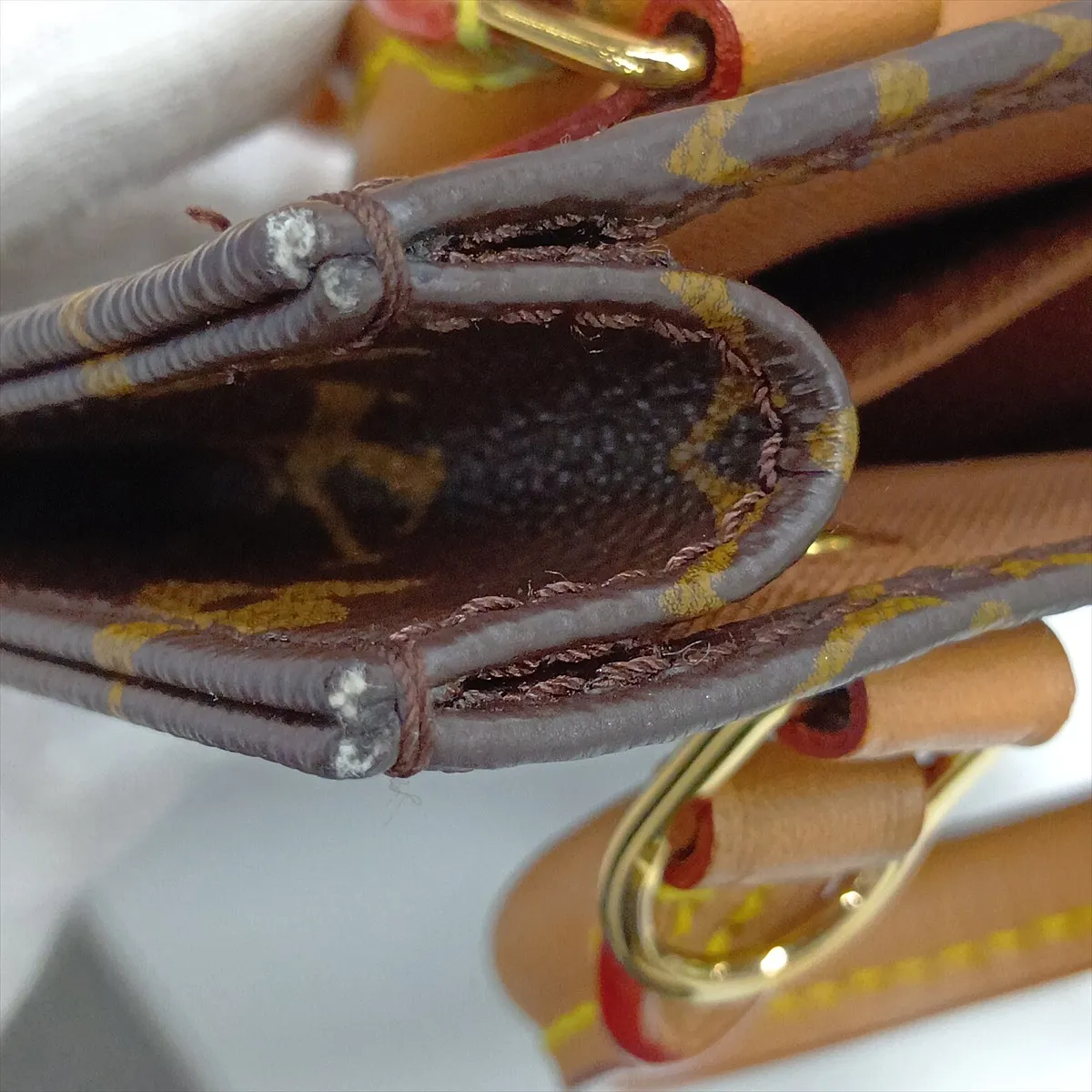 Monogram Petite Sac Plat M69442 Brown — view 14