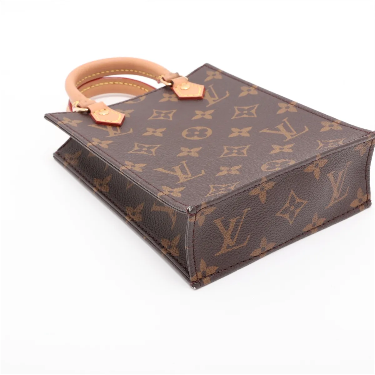Monogram Petite Sac Plat M69442 Brown — view 4