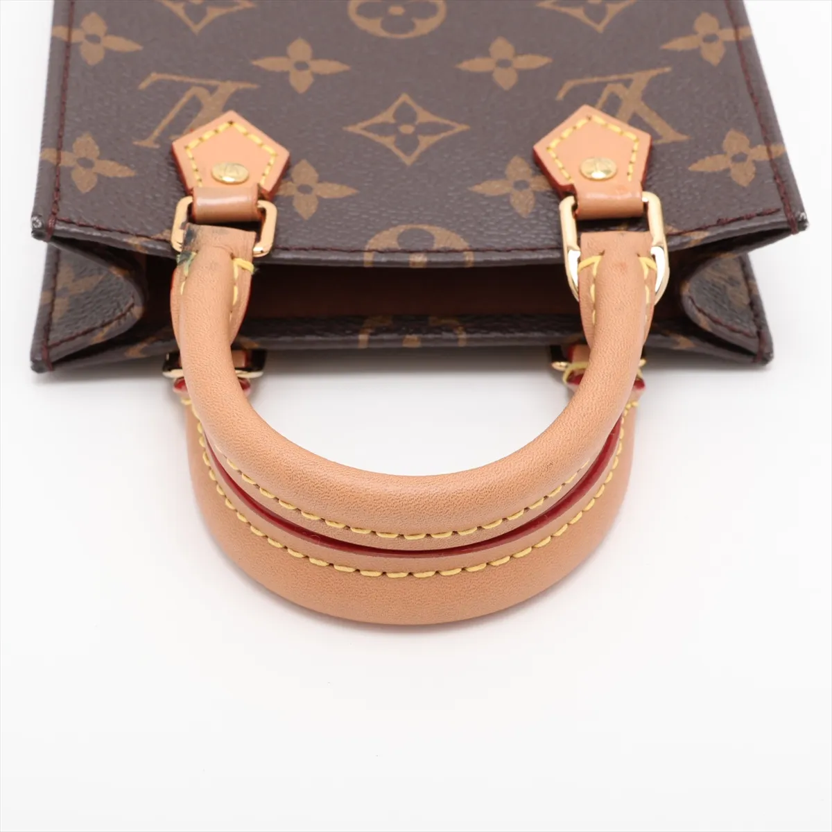 Monogram Petite Sac Plat M69442 Brown — view 5