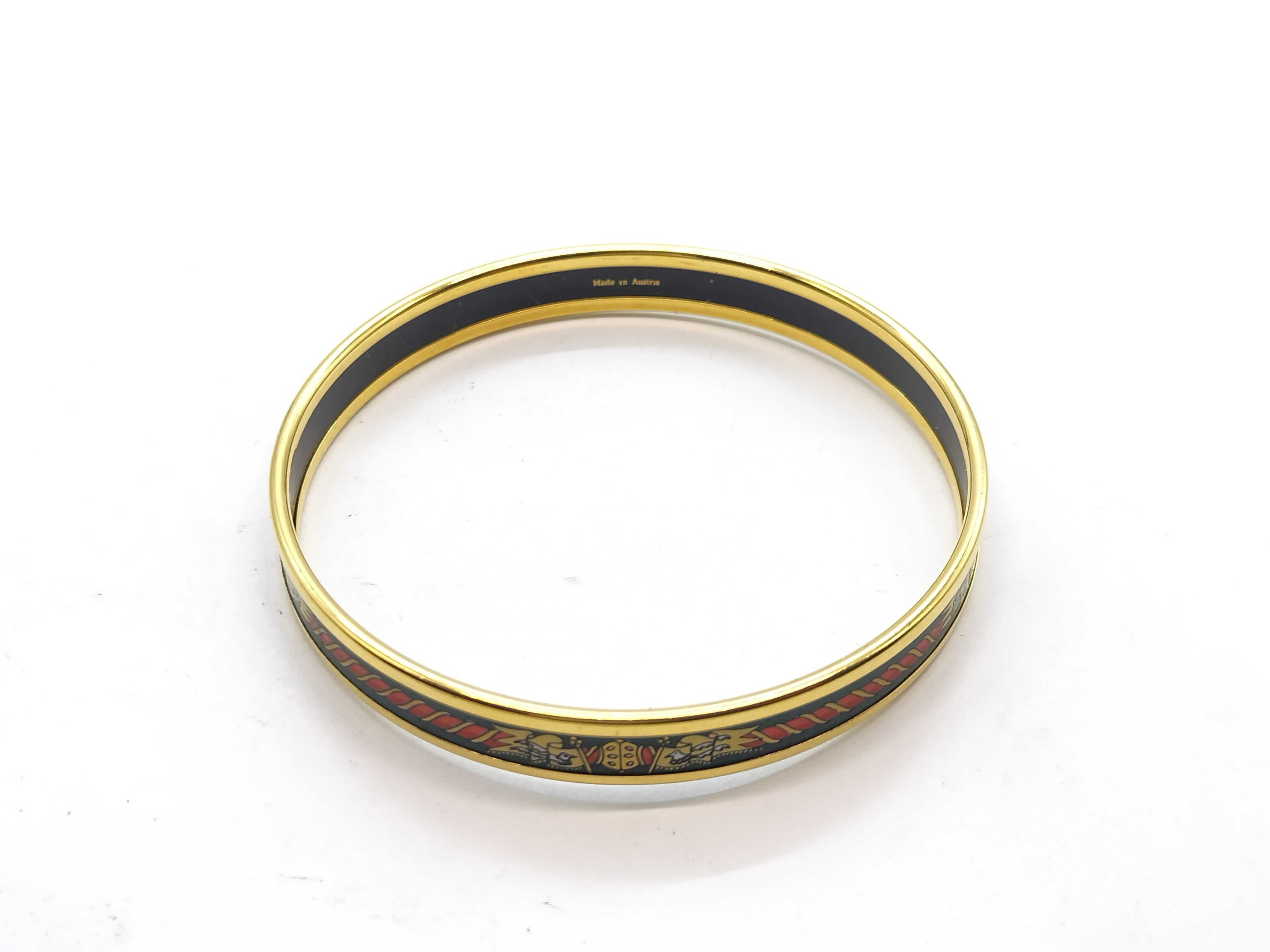 Email PM Bangle Gold x Green Bracelet/Bangle