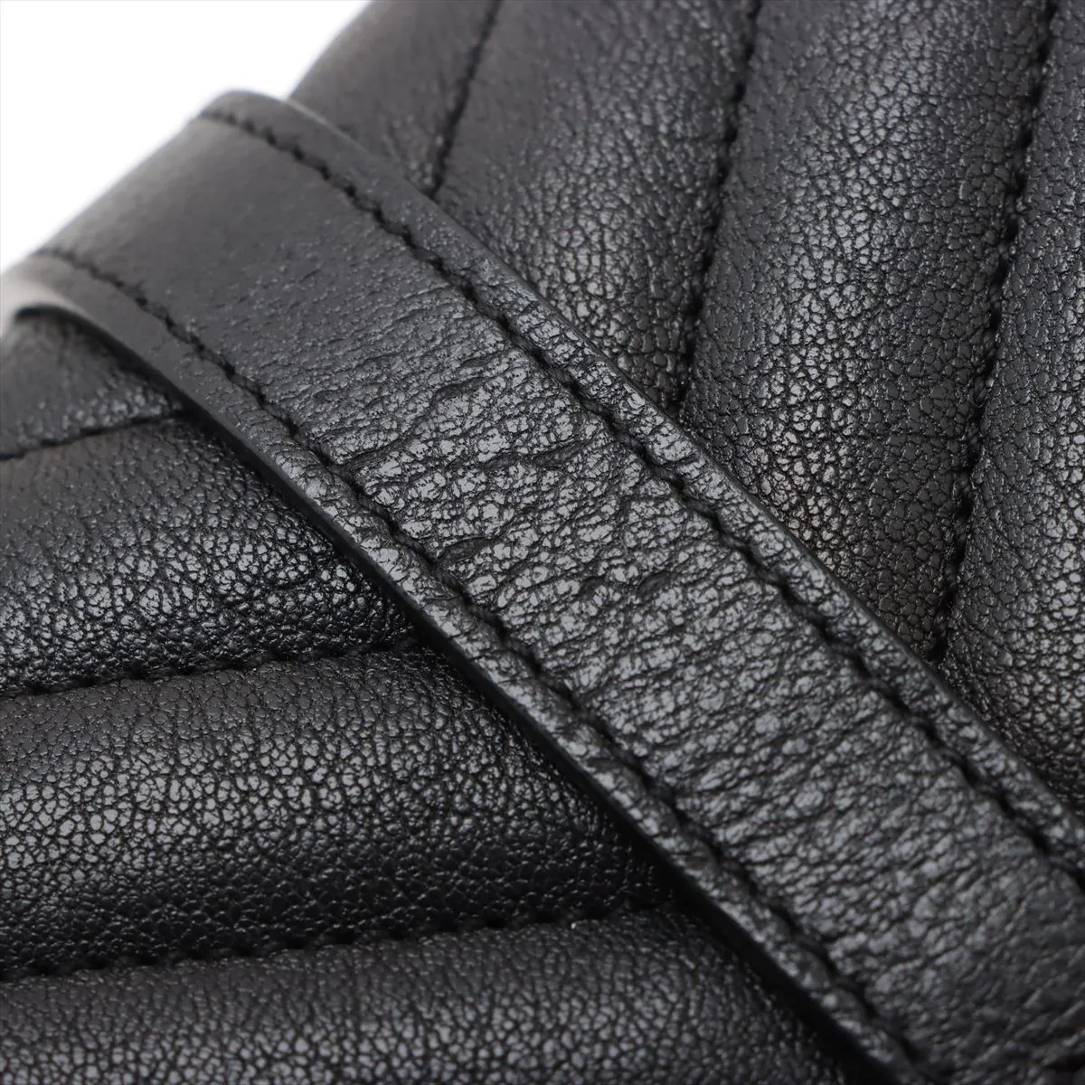College Leather 2WAY Handbag Black 428056 — view 12