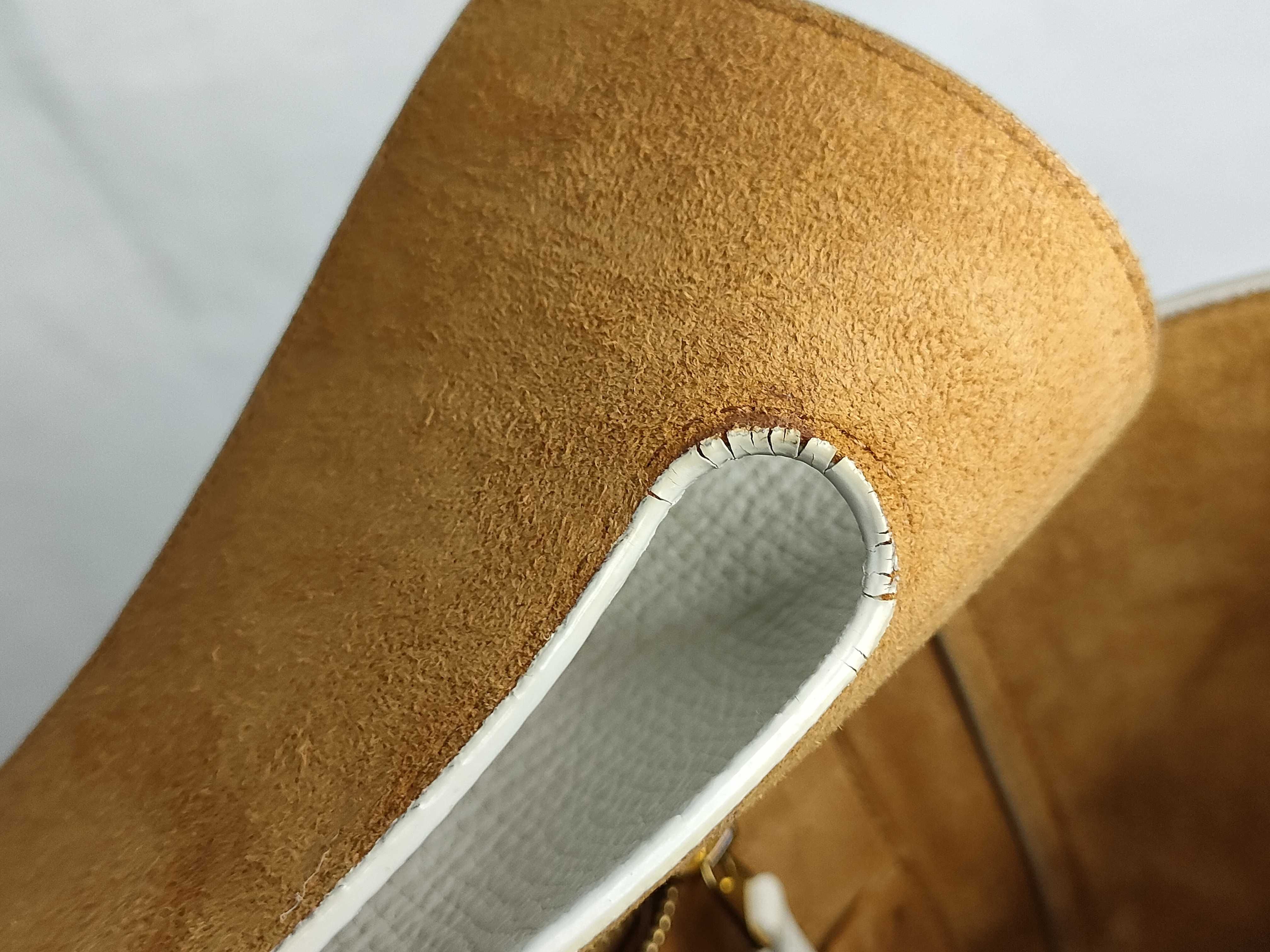 The Arco Leather Bag White Tote Bag — view 14