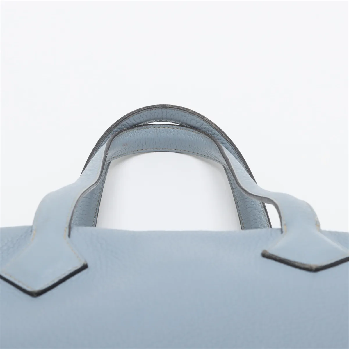 Victoria 35 Taurillon Clemence Blue Run Silver hardware P:2012 — view 6