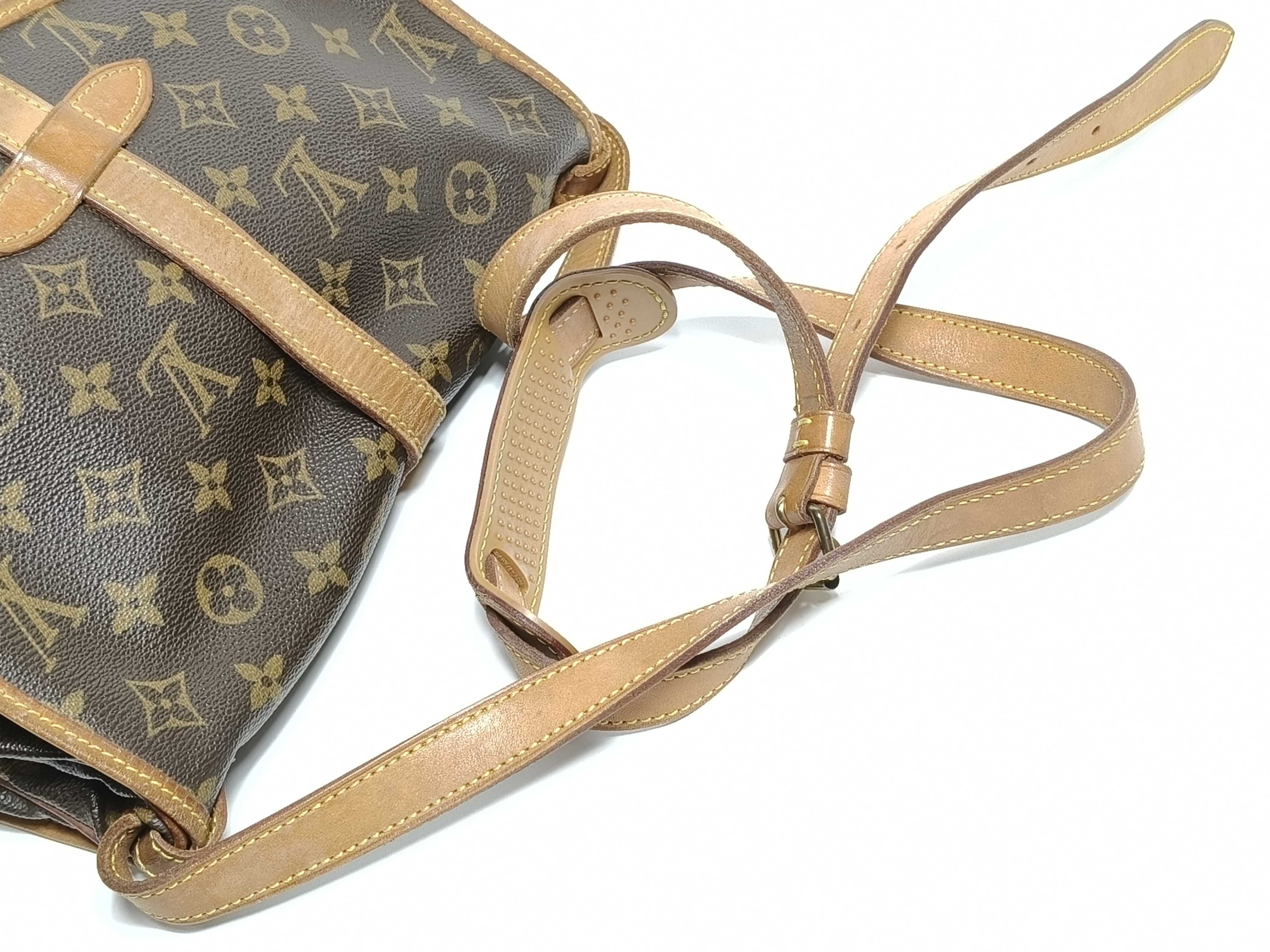 Monogram Saumur Shoulder Bag — view 3