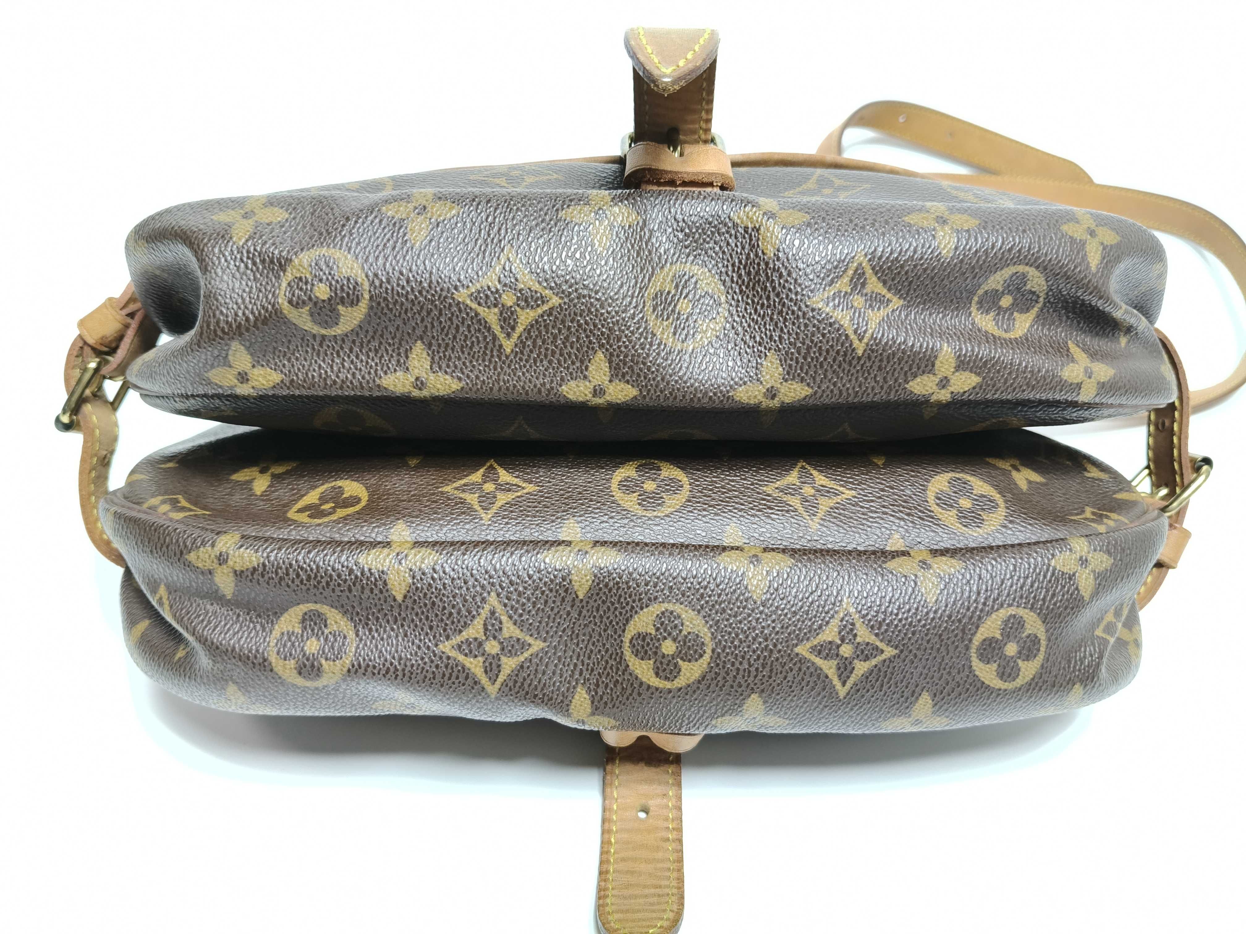 Monogram Saumur Shoulder Bag — view 7
