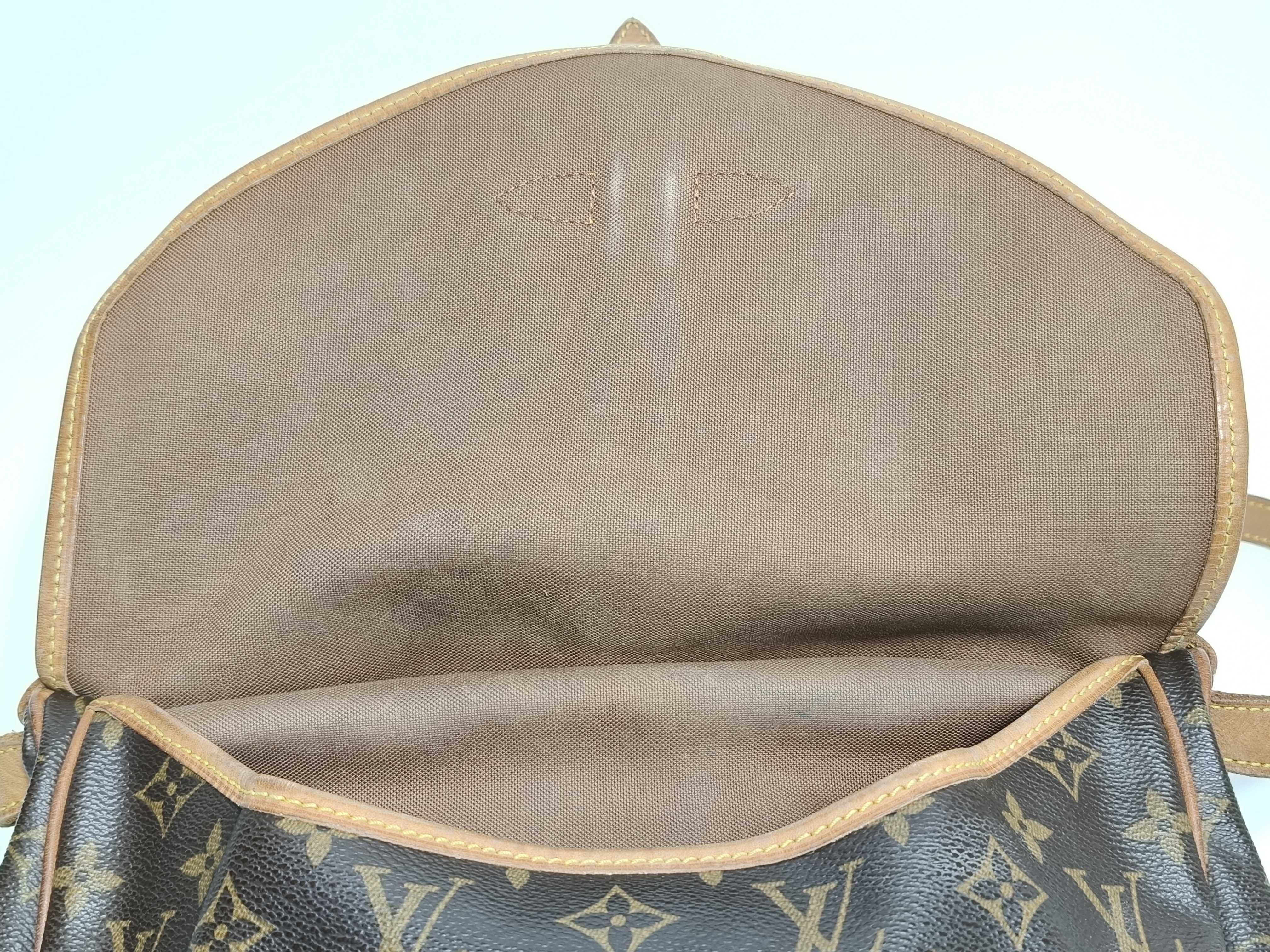 Monogram Saumur Shoulder Bag — view 8