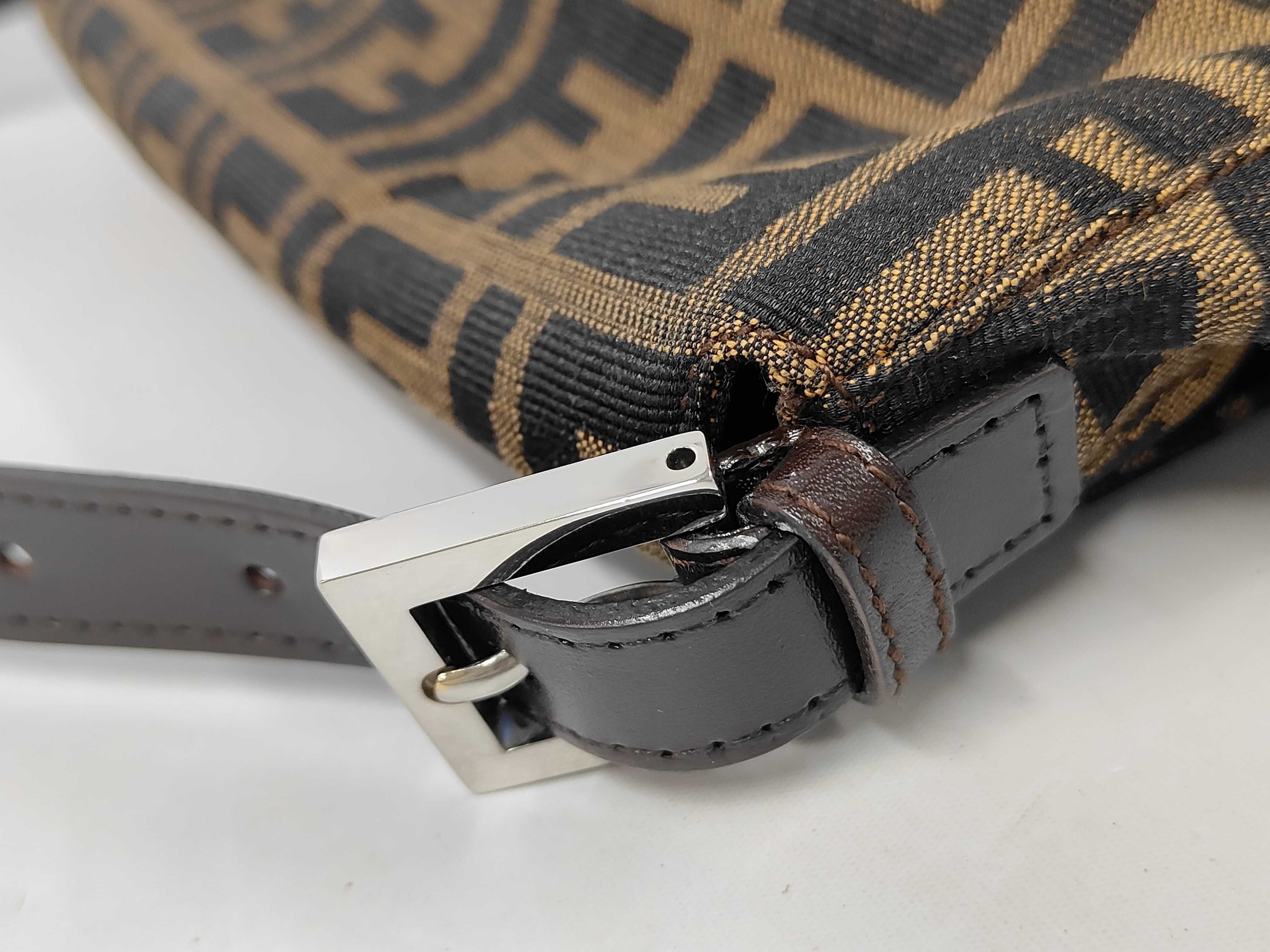 Mamma Bucket Shoulder Bag, Brown — view 7