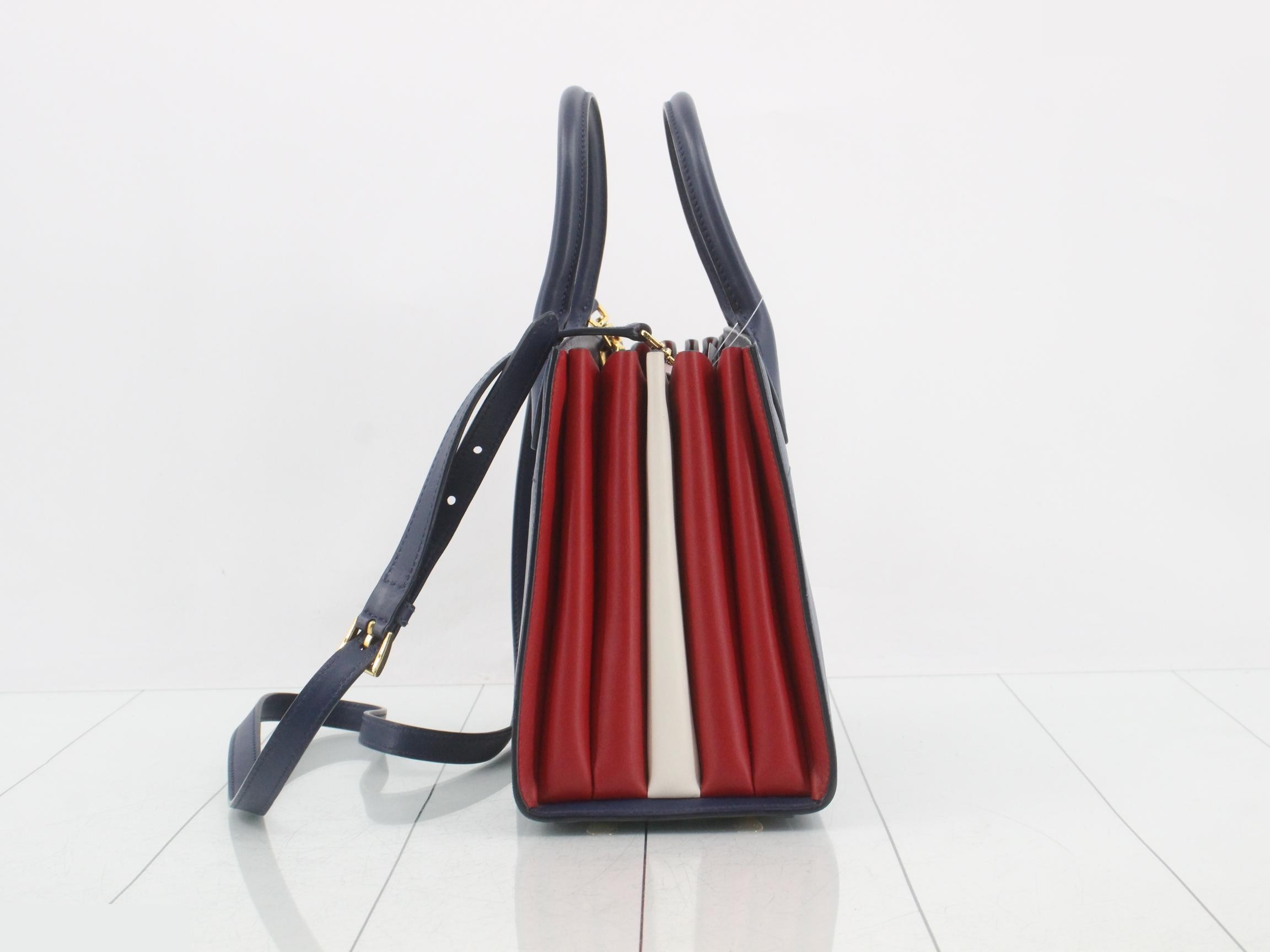 Saffiano Bibliotheque 2-Way Handbag — view 3