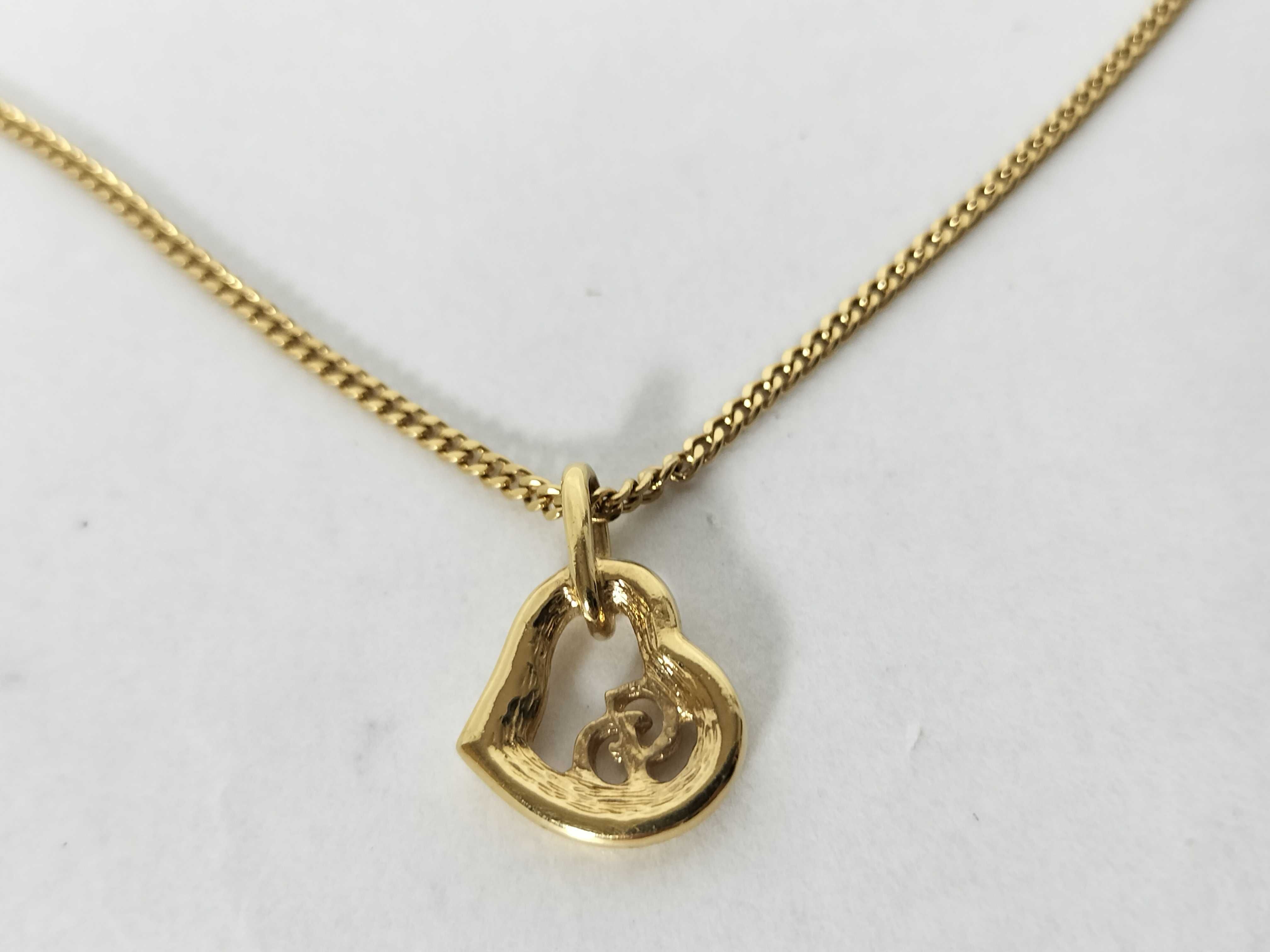 Christian necklace, gold necklace — view 2