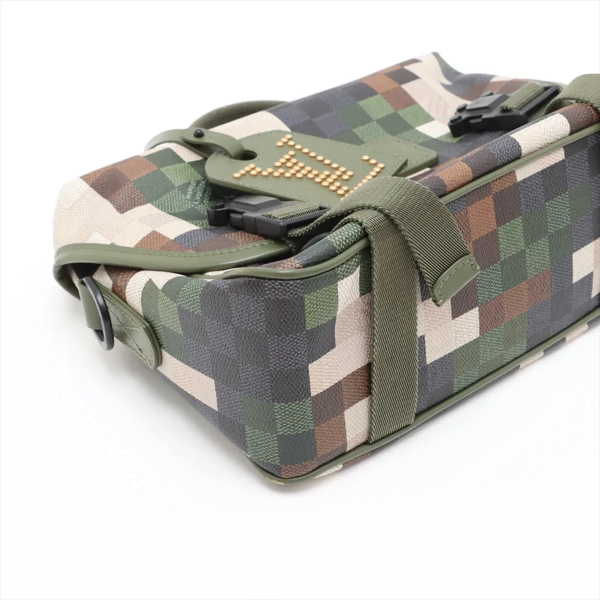Damouflage Canvas Trail Messenger M24449 Green (RFID detected) — view 4