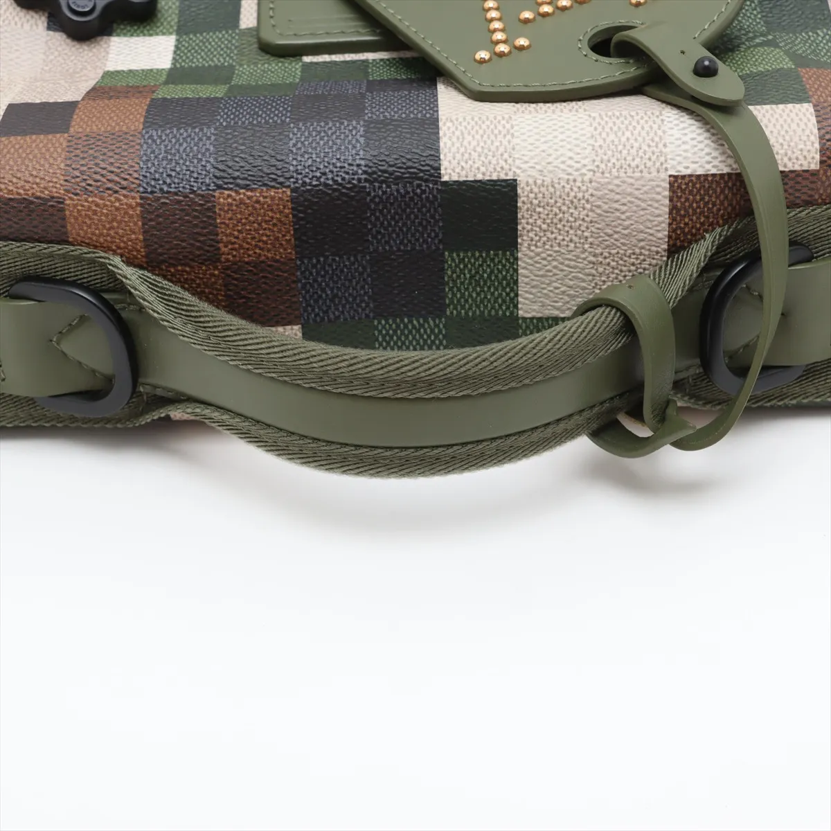 Damouflage Canvas Trail Messenger M24449 Green (RFID detected) — view 5