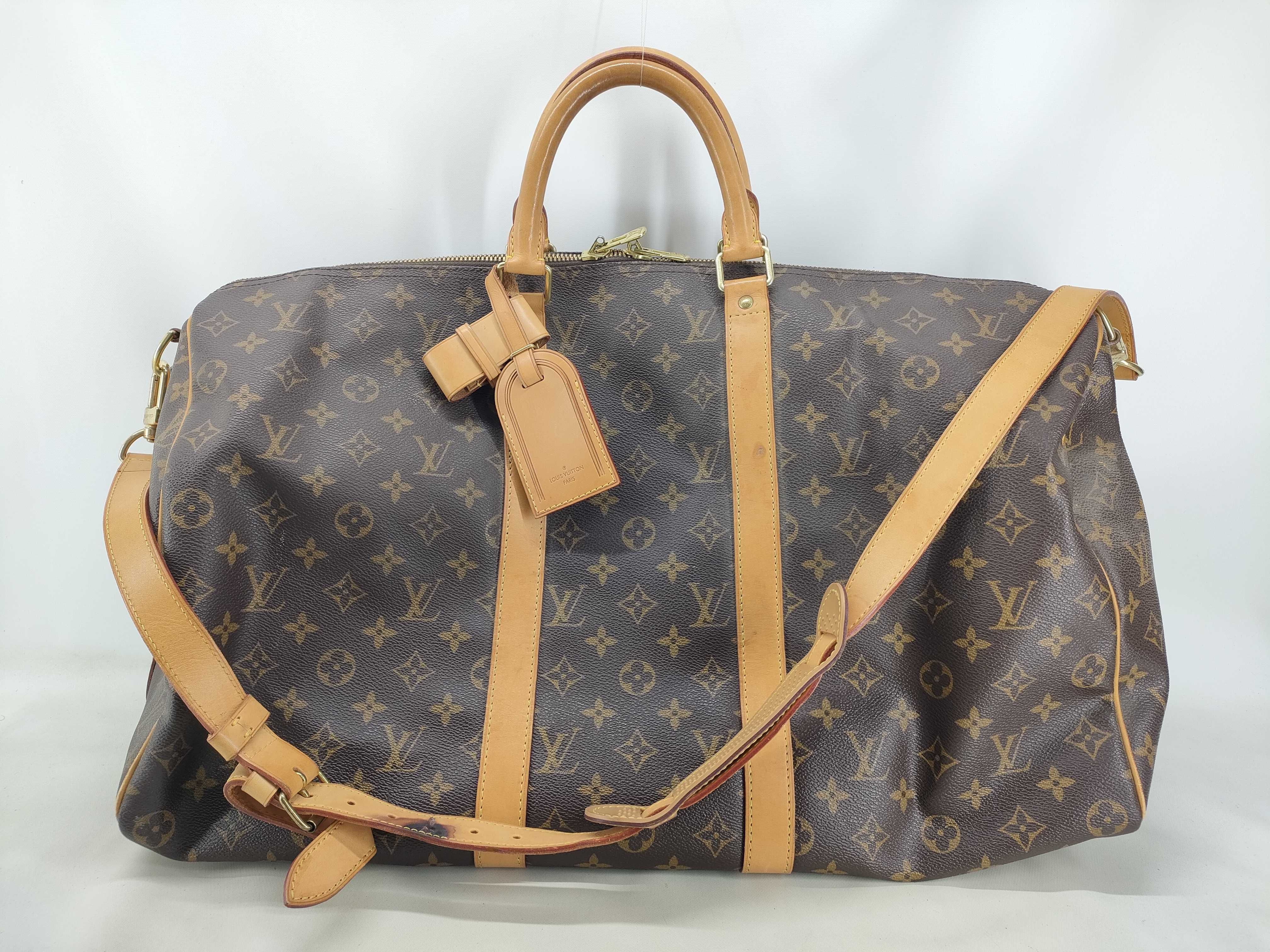 Monogram ID - Monogram canvas Keepolbandriere 50 #M41416 Boston bag