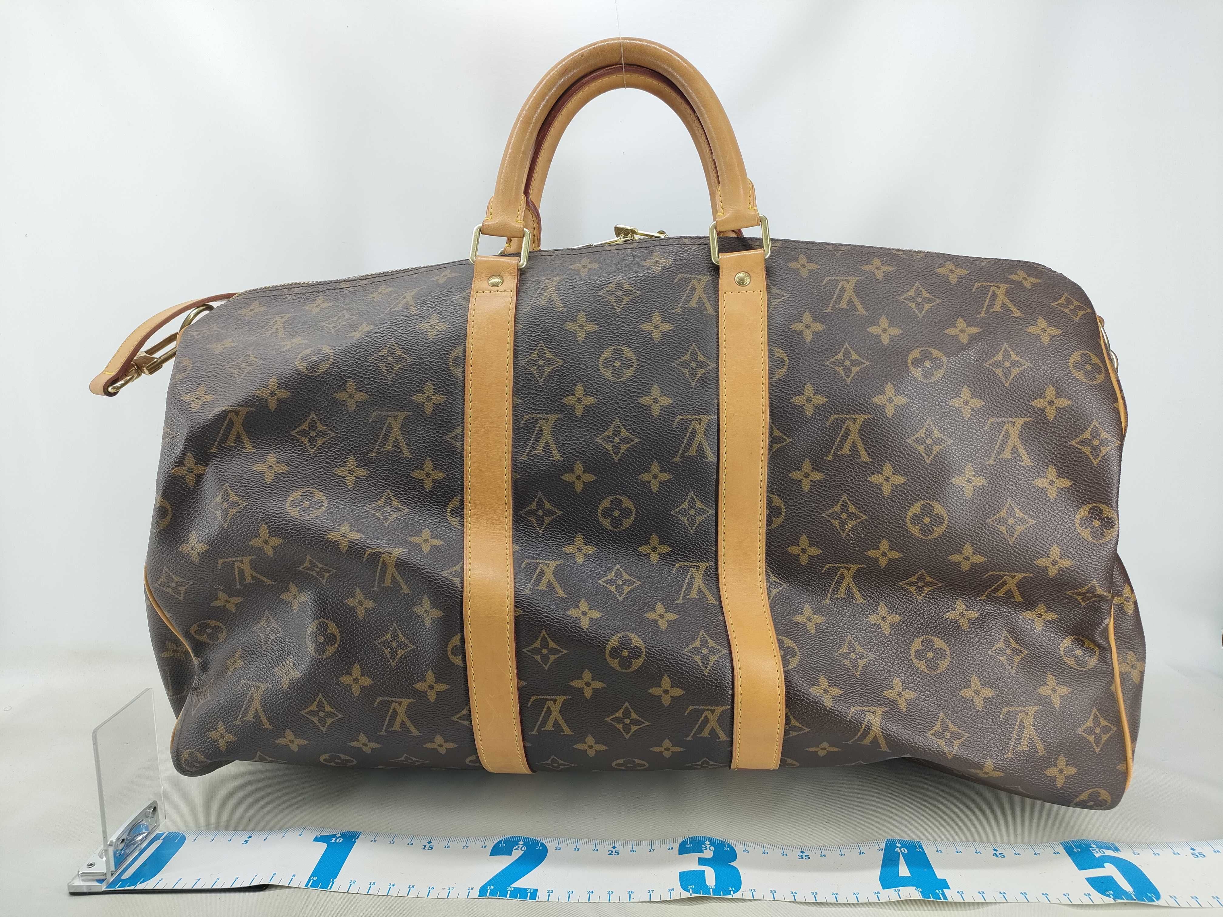 Monogram ID - Monogram canvas Keepolbandriere 50 #M41416 Boston bag — view 2