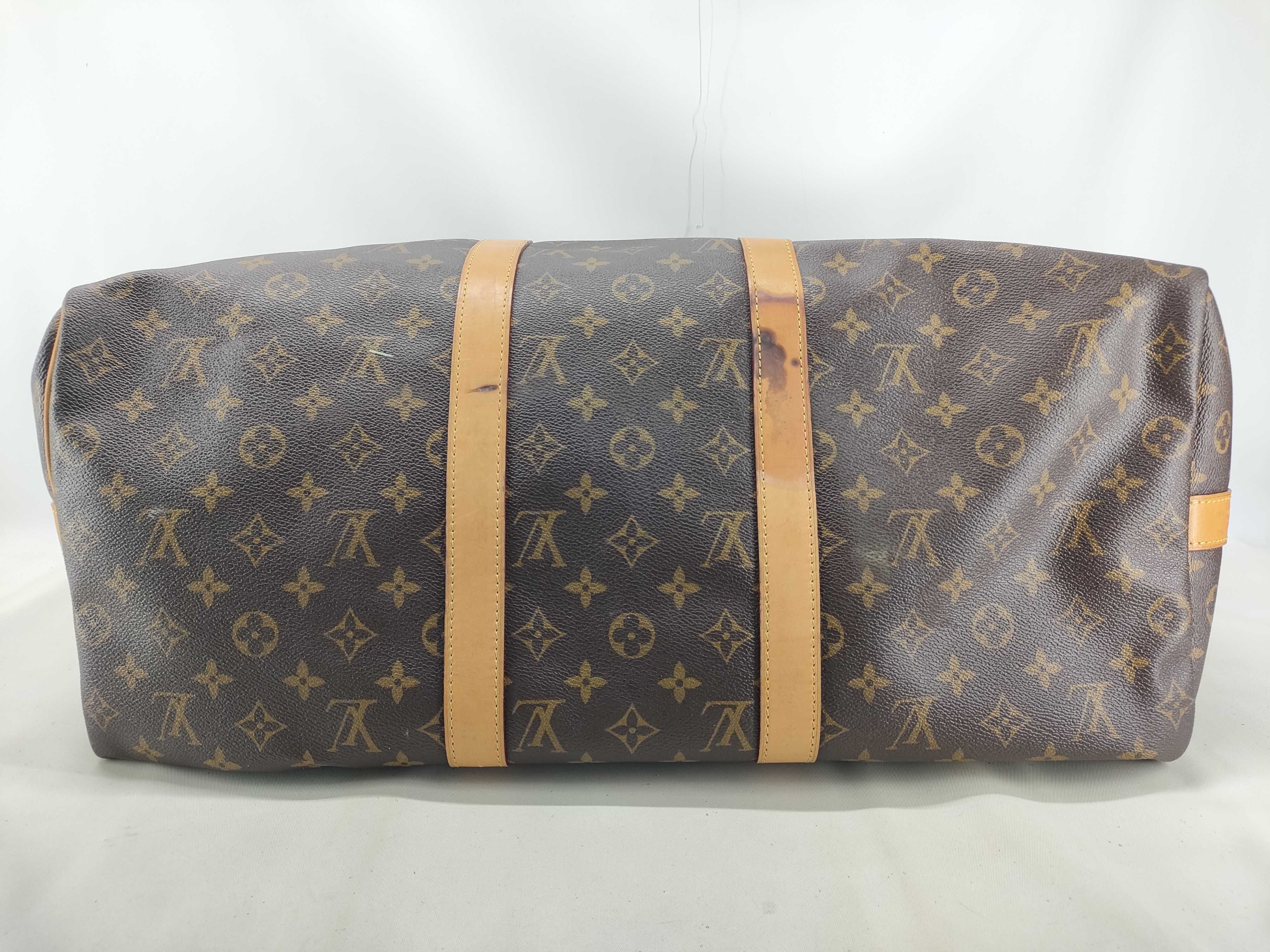 Monogram ID - Monogram canvas Keepolbandriere 50 #M41416 Boston bag — view 3