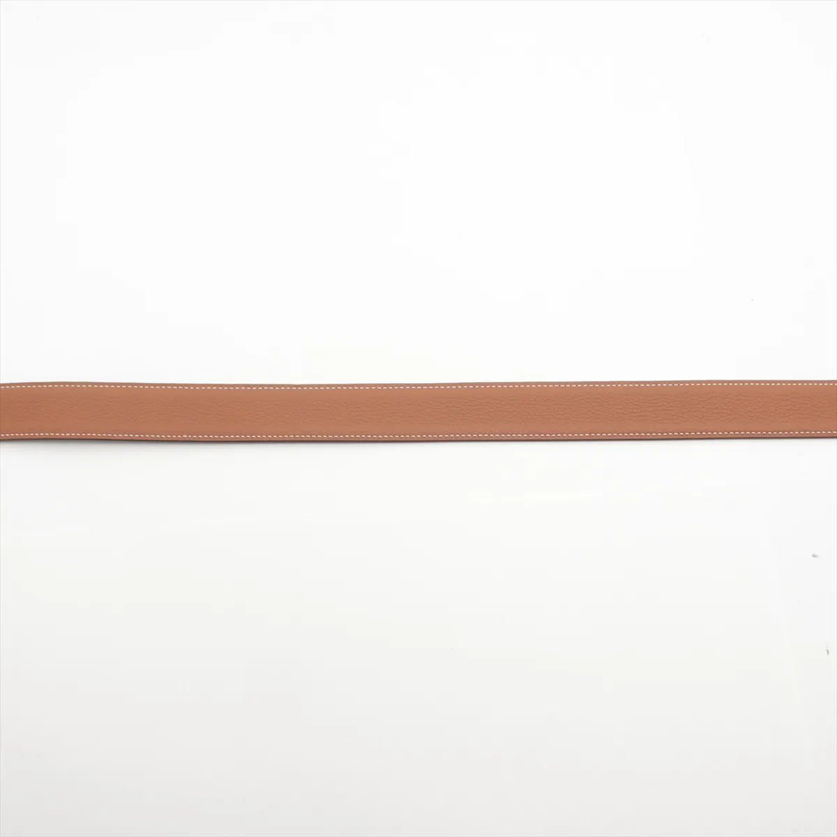 H Belt W:2024 Belt 115 Leather Black x Gold Thread — view 4