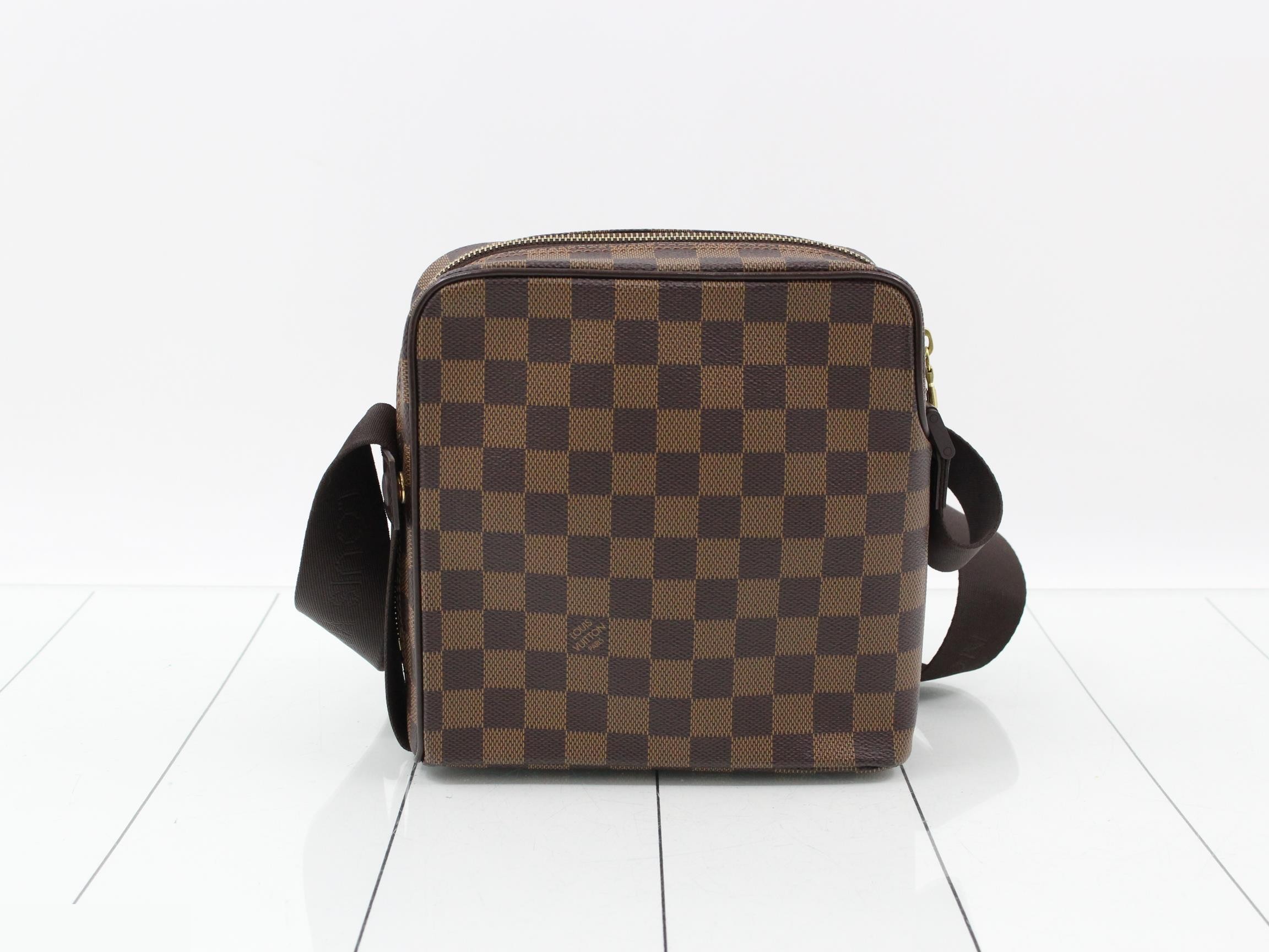 Damier Olaf PM Shoulder Bag — view 2