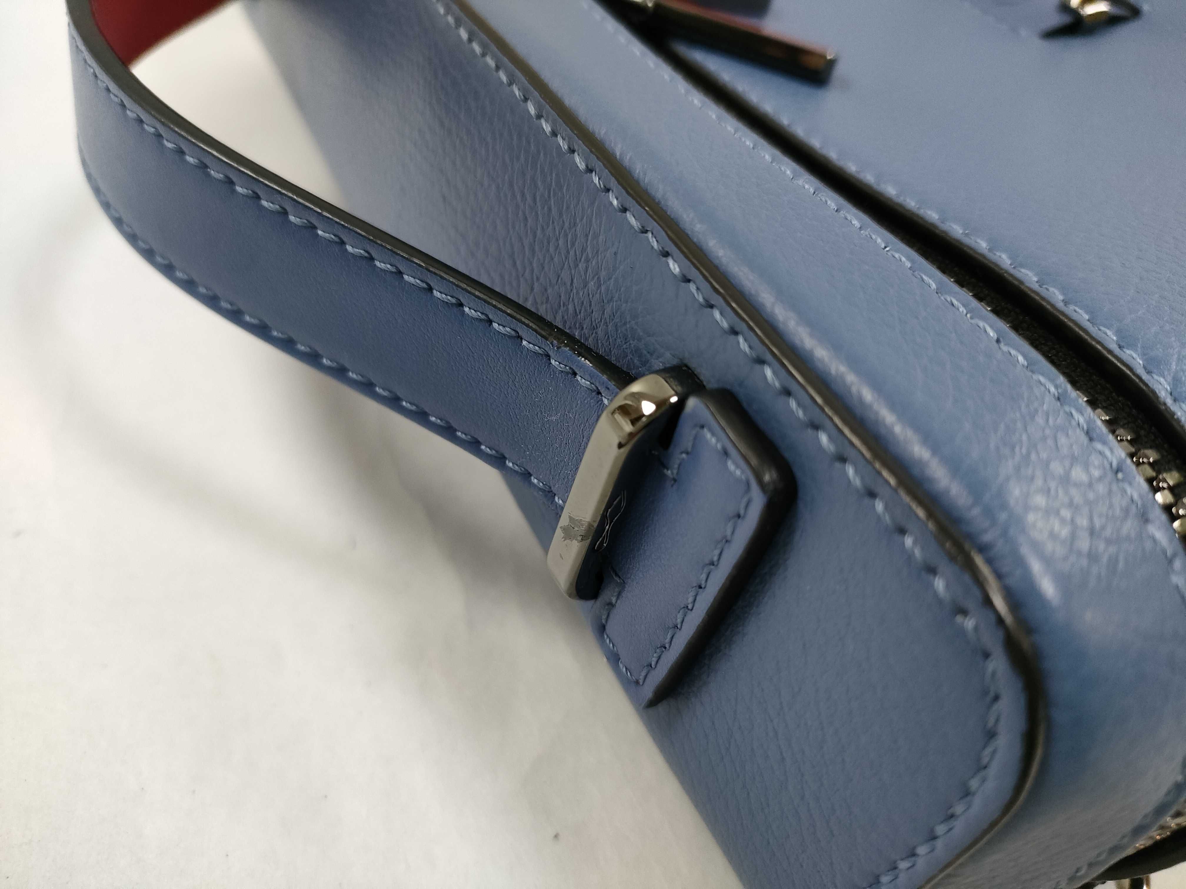 Kipidock Leather 2-Way Business Bag, Blue Handbag — view 5