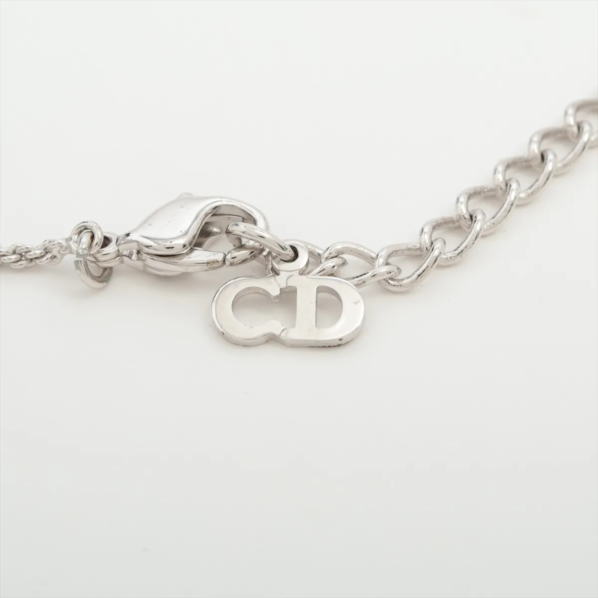 Trotter Necklace Metal Blue x Silver — view 4