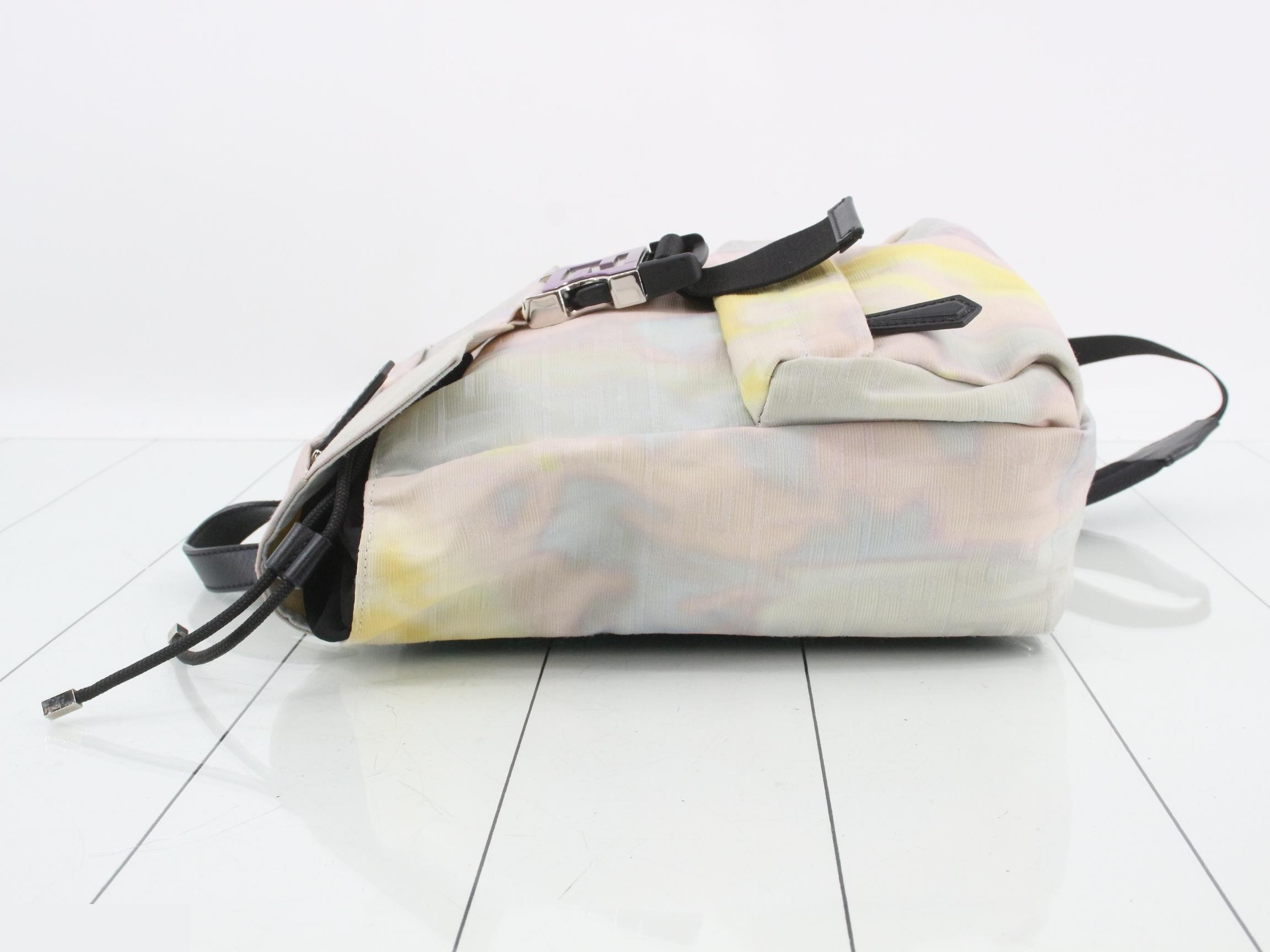 7VZ067 Zucca Body Bag, Canvas, Multi-color, Pastel Colors — view 4