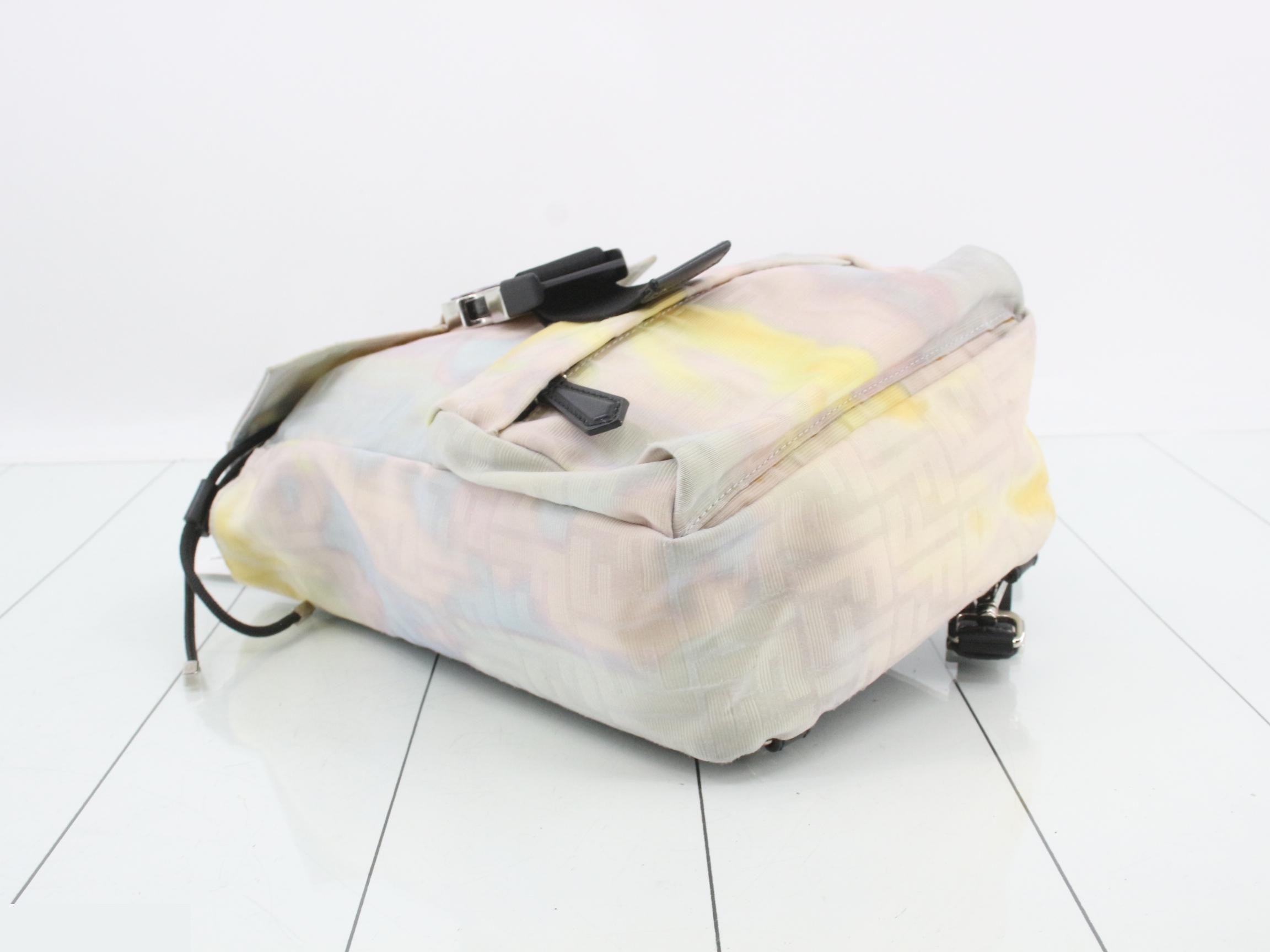 7VZ067 Zucca Body Bag, Canvas, Multi-color, Pastel Colors — view 5