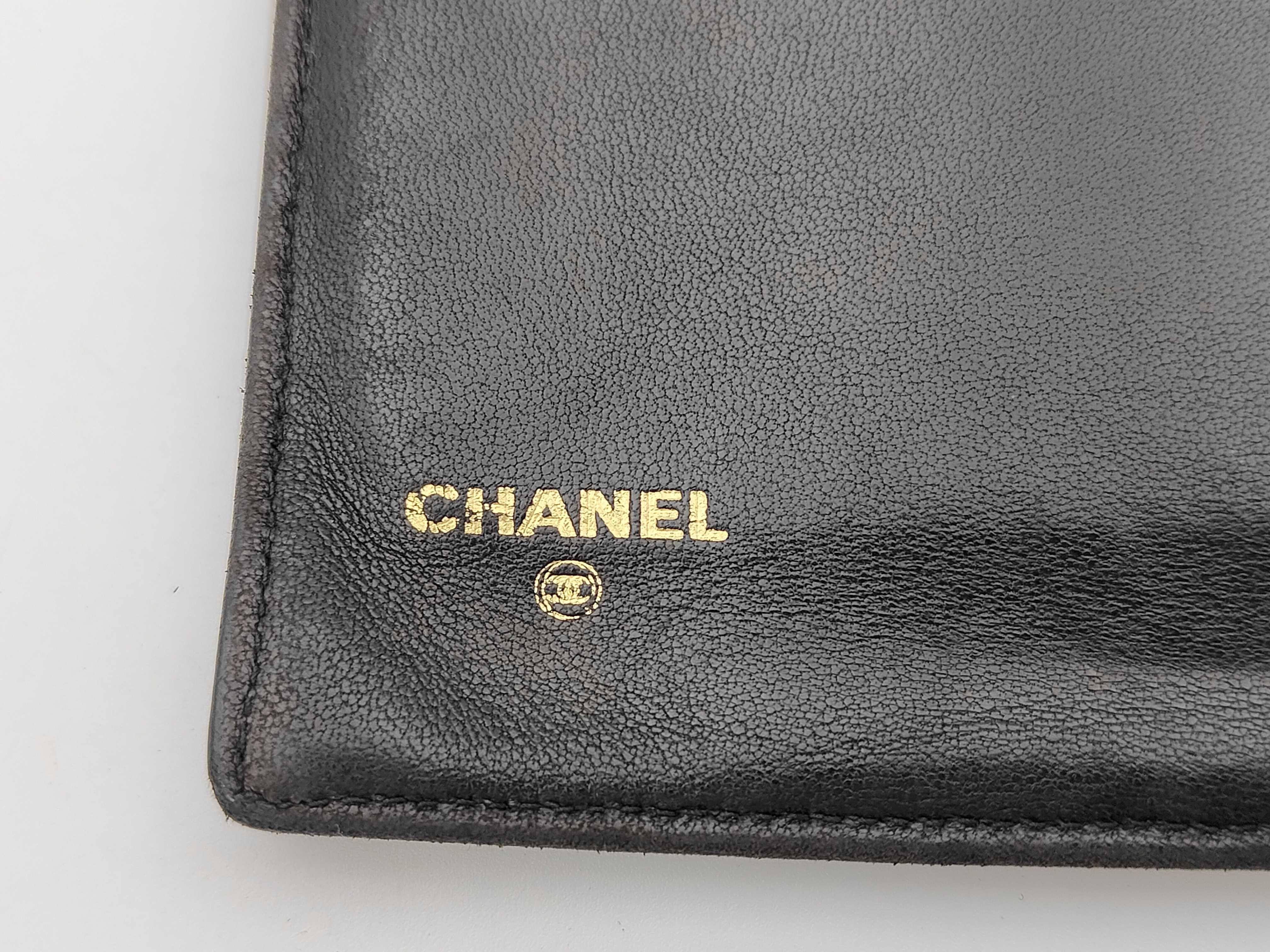 long wallet, lambskin, Coco Mark, guarantee seal, serial number 3, coin purse. — view 11