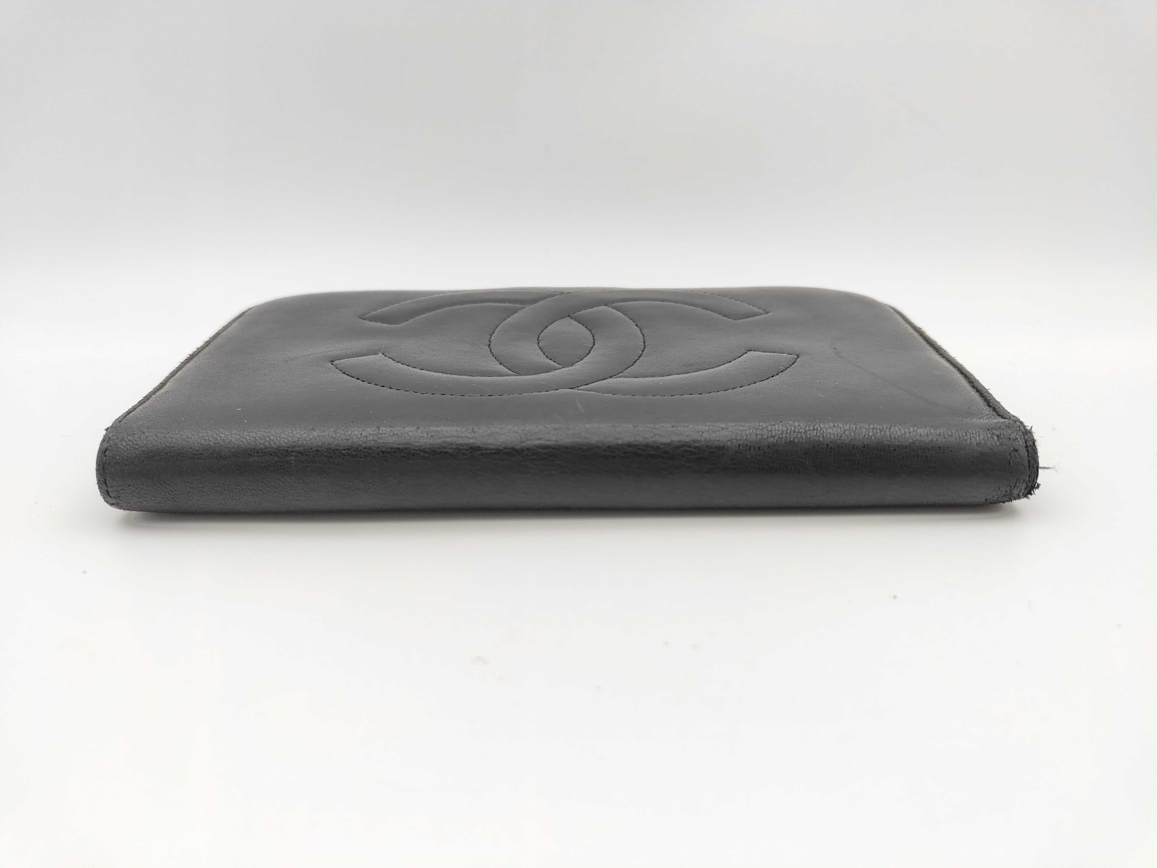 long wallet, lambskin, Coco Mark, guarantee seal, serial number 3, coin purse. — view 3