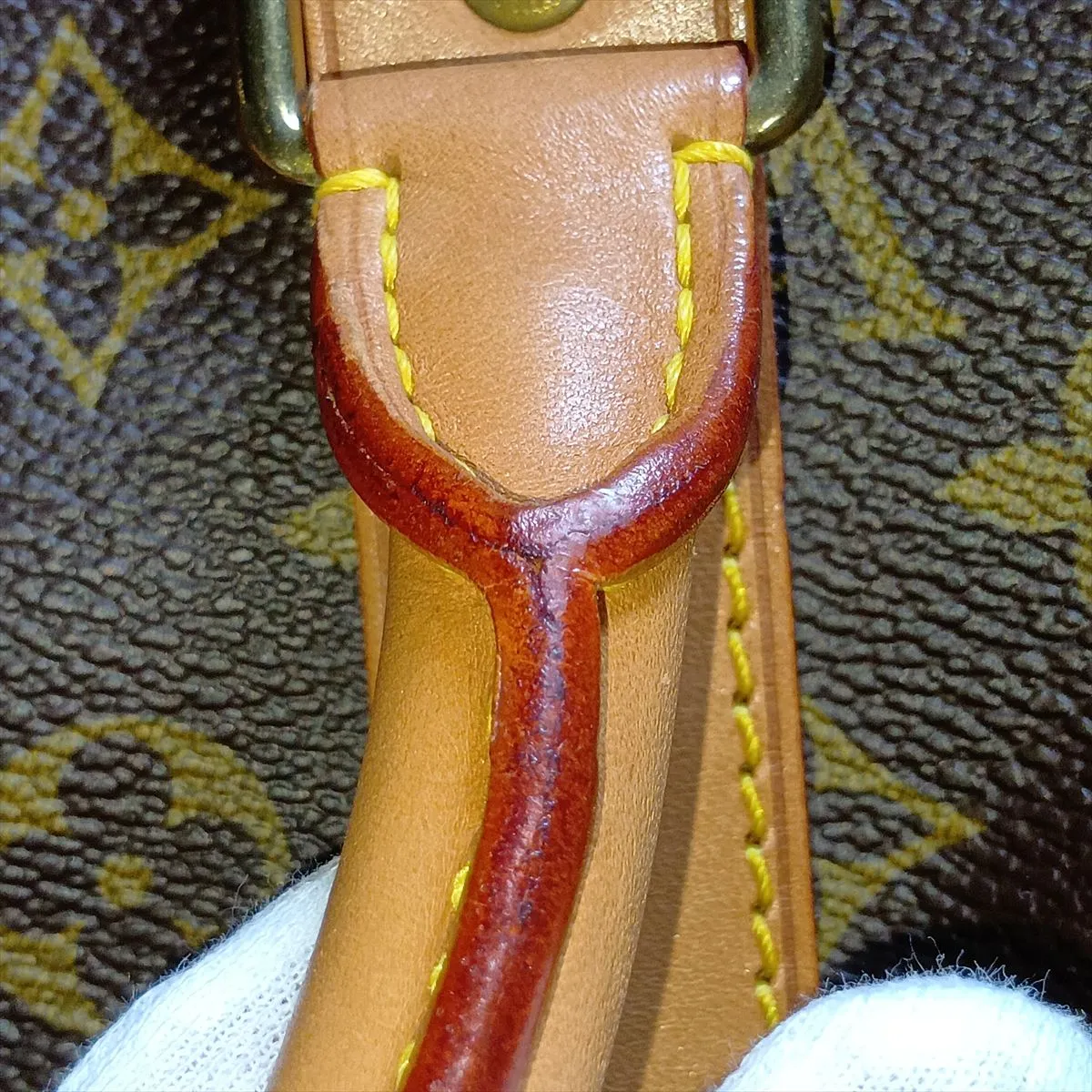 Monogram Keepall Bandoulière 55 M41414 TH1916 Brown — view 12