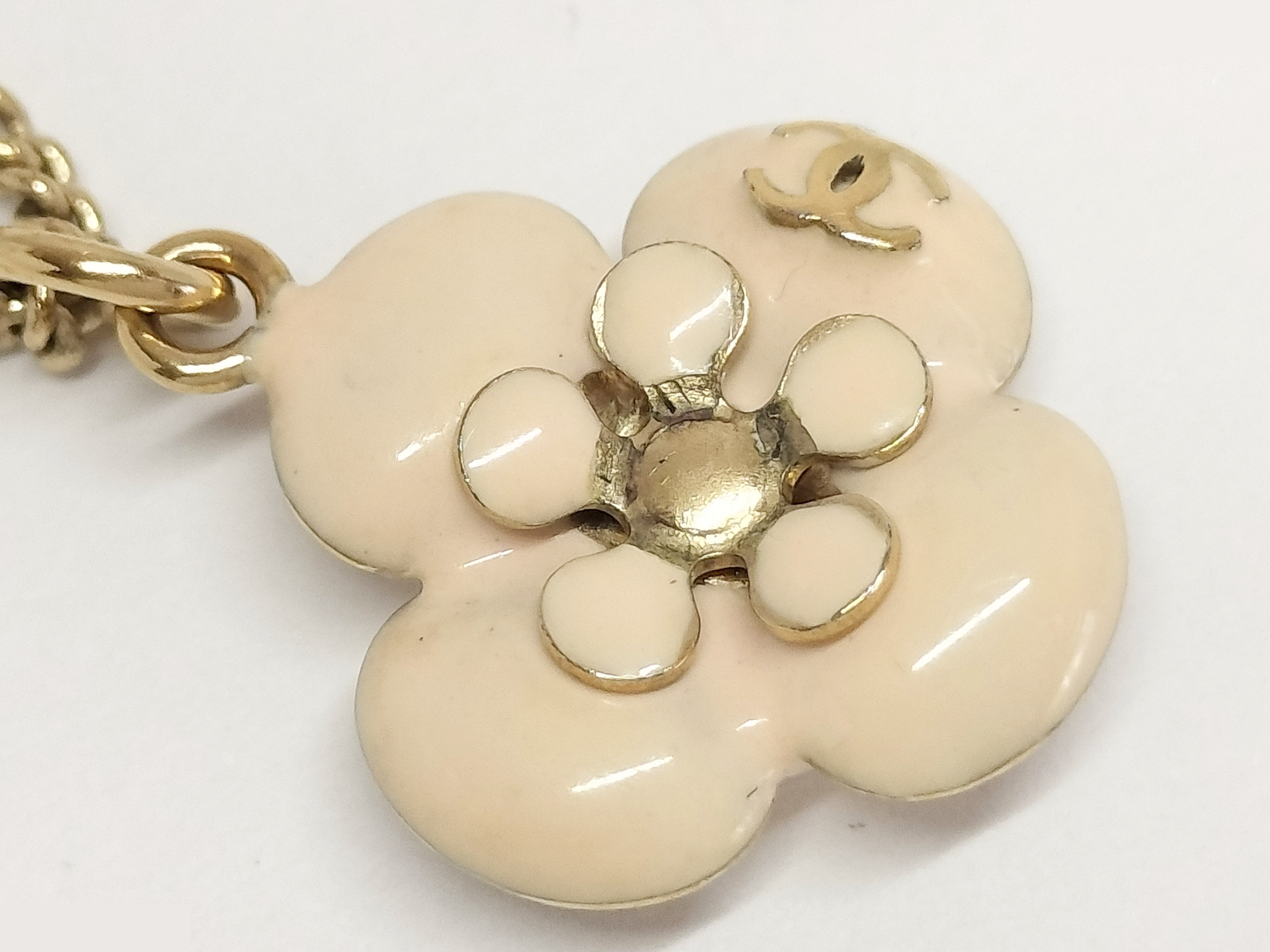Coco Camellia Gold Necklace, Chain approx. 60cm — view 5