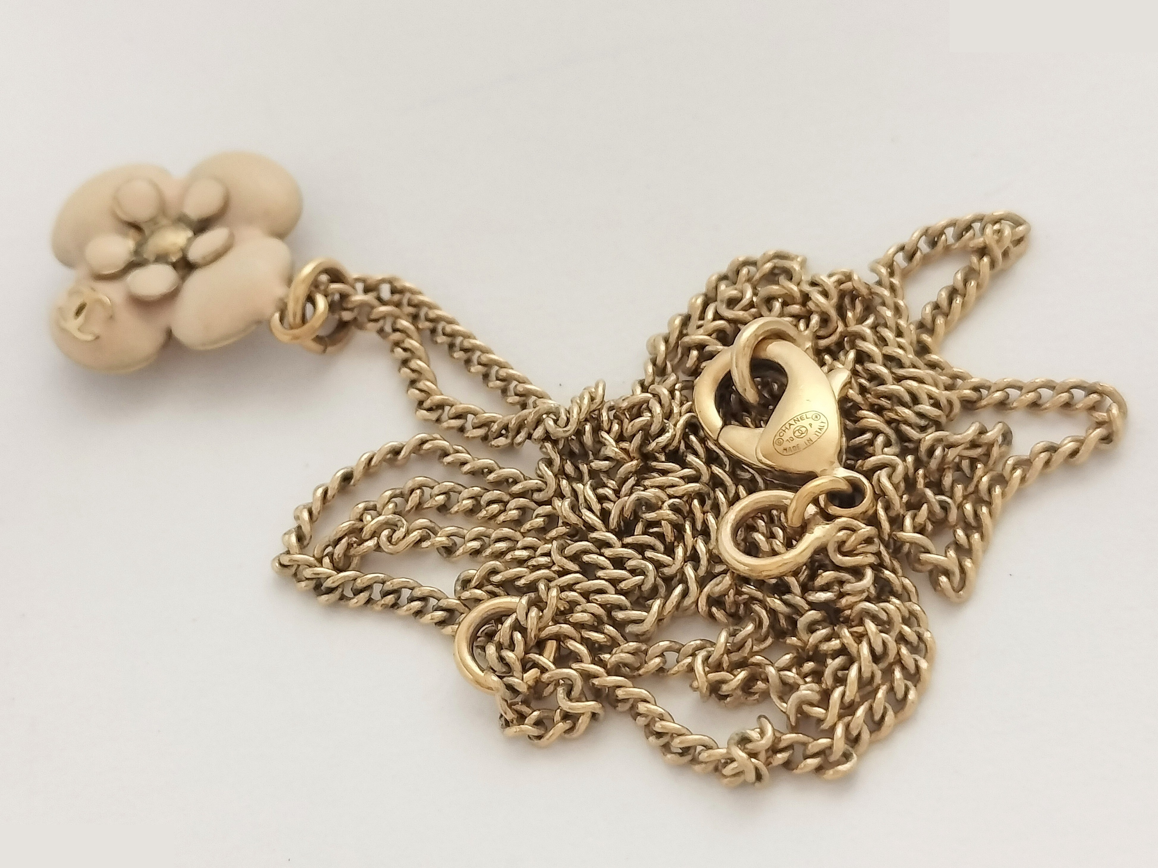 Coco Camellia Gold Necklace, Chain approx. 60cm — view 7