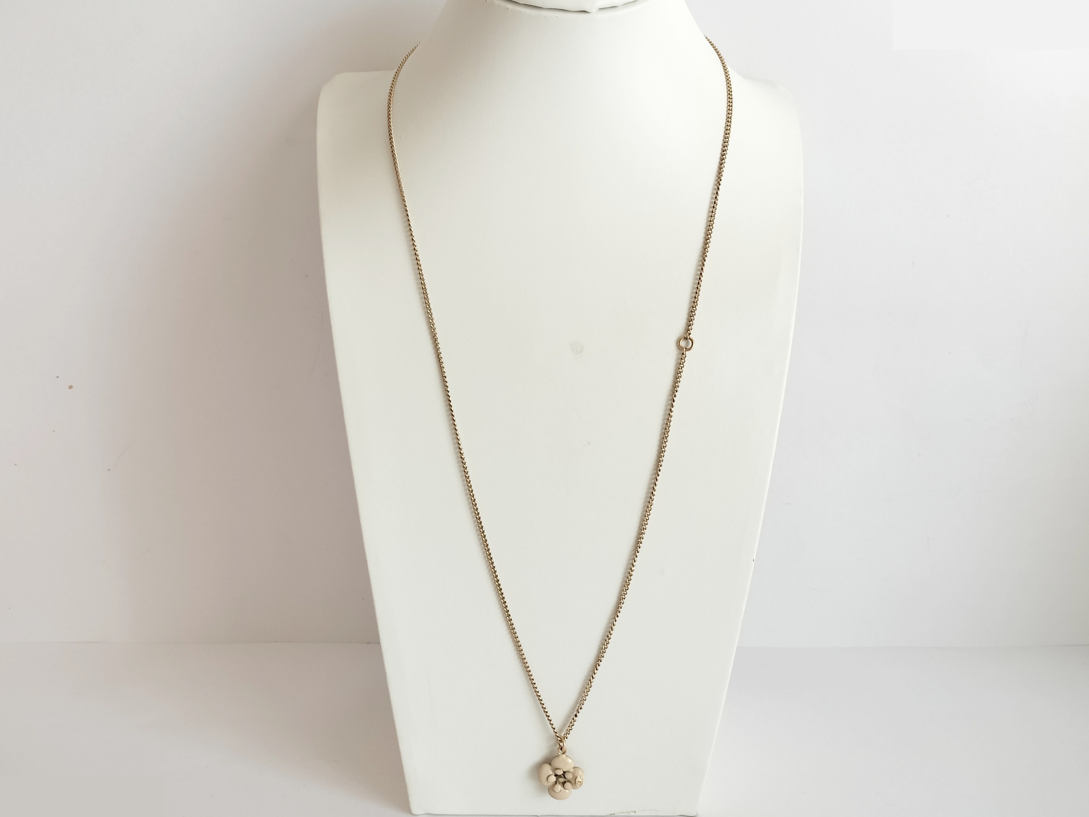 Coco Camellia Gold Necklace, Chain approx. 60cm — view 8