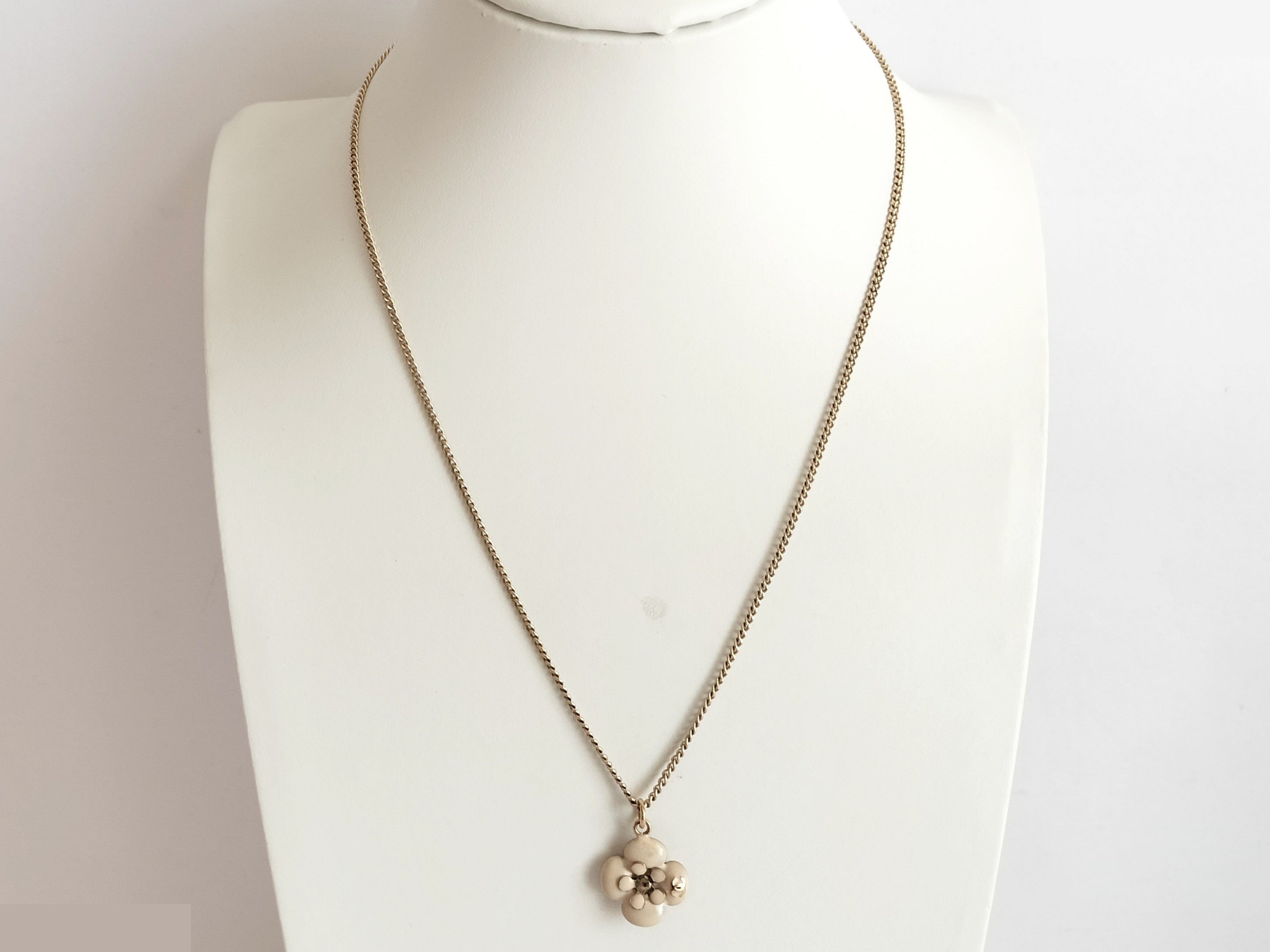 Coco Camellia Gold Necklace, Chain approx. 60cm — view 9