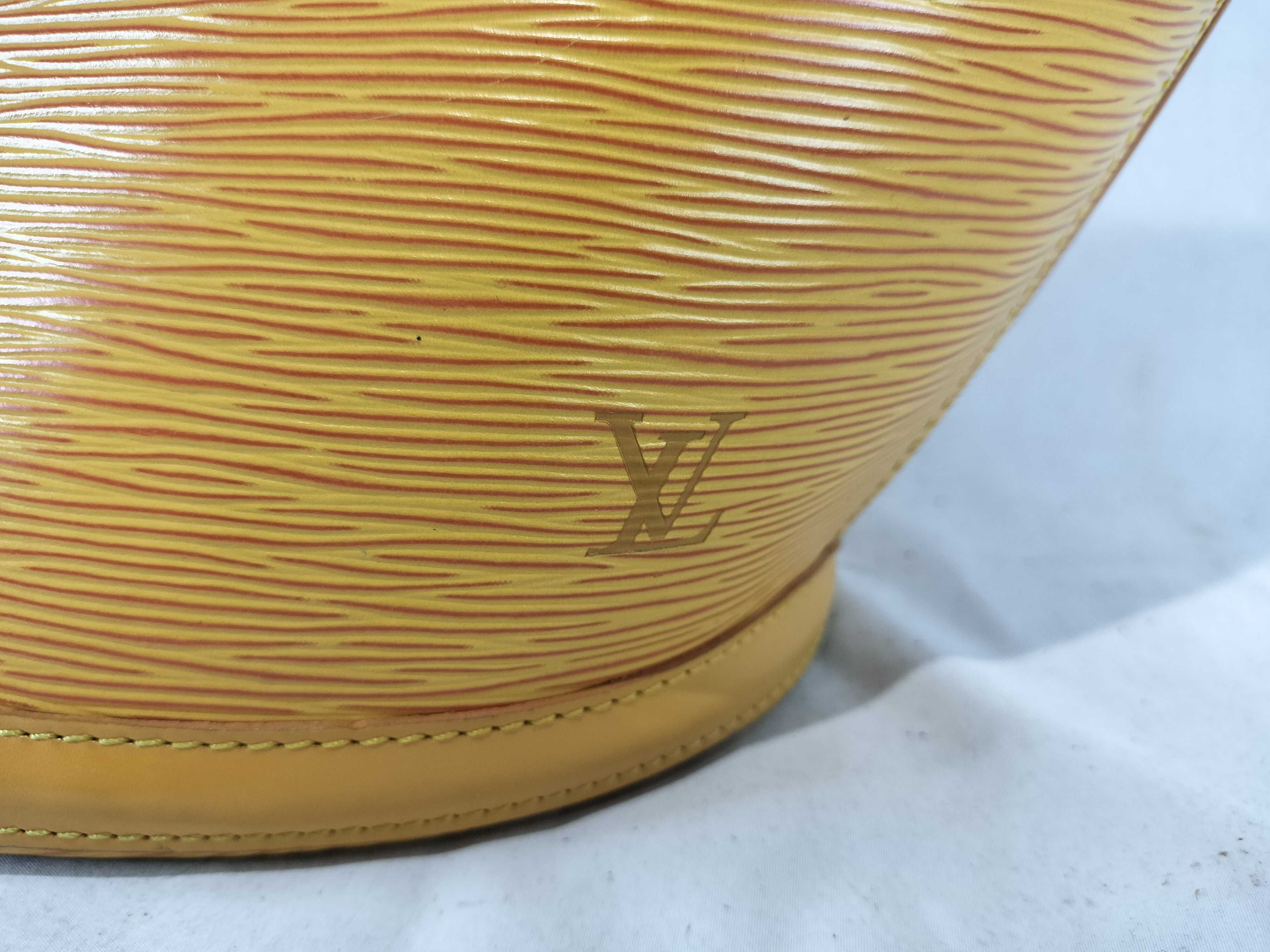 Epi Saint Jacques Yellow Tote Bag — view 2
