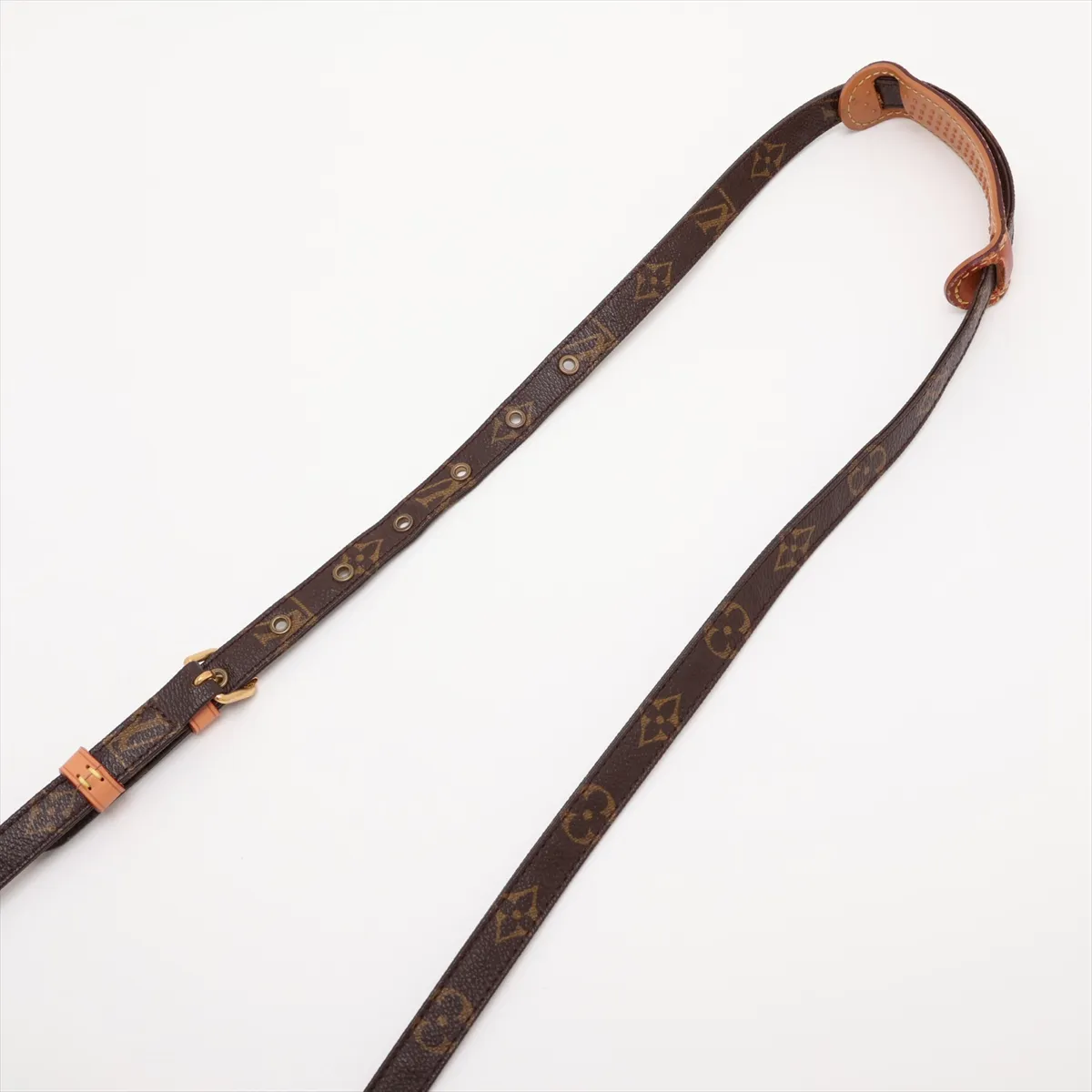 Monogram Amazon M45236 AR0031 Brown, natural leather, various parts repaired by aftermarket parts. — view 5