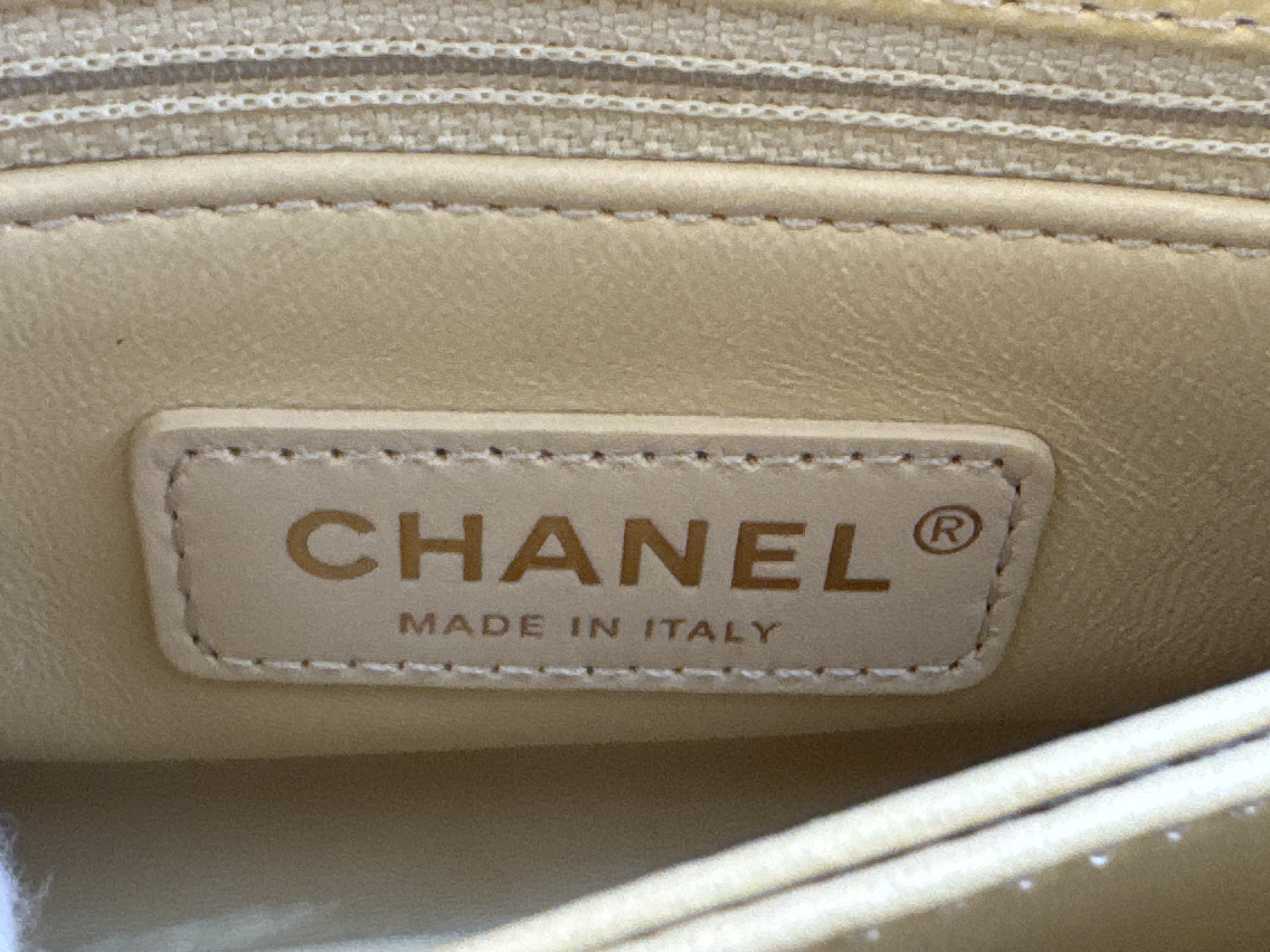 Caviar Skin Coco Handle Shoulder Bag — view 13
