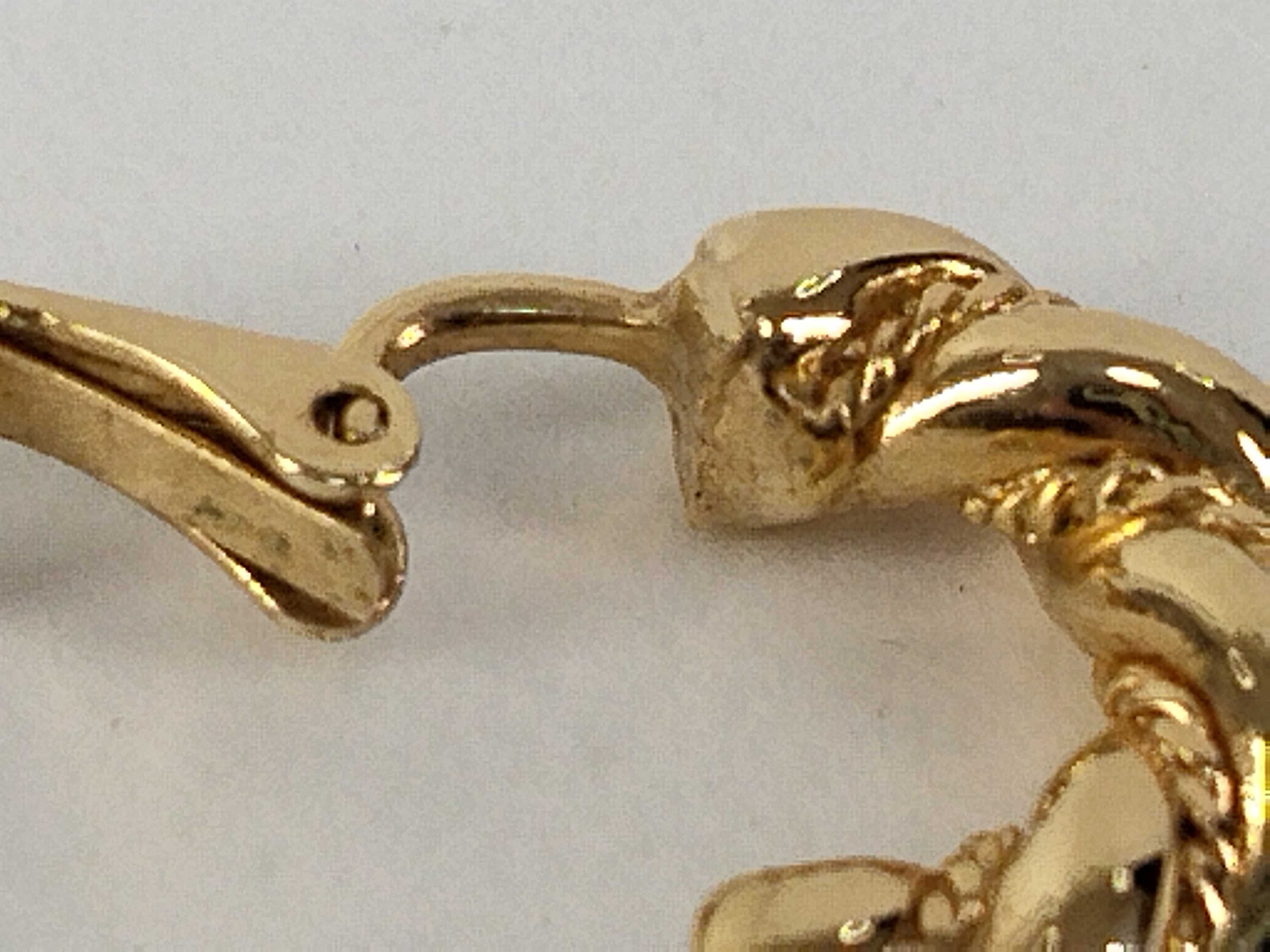 Twist Vintage Gold Earrings — view 8