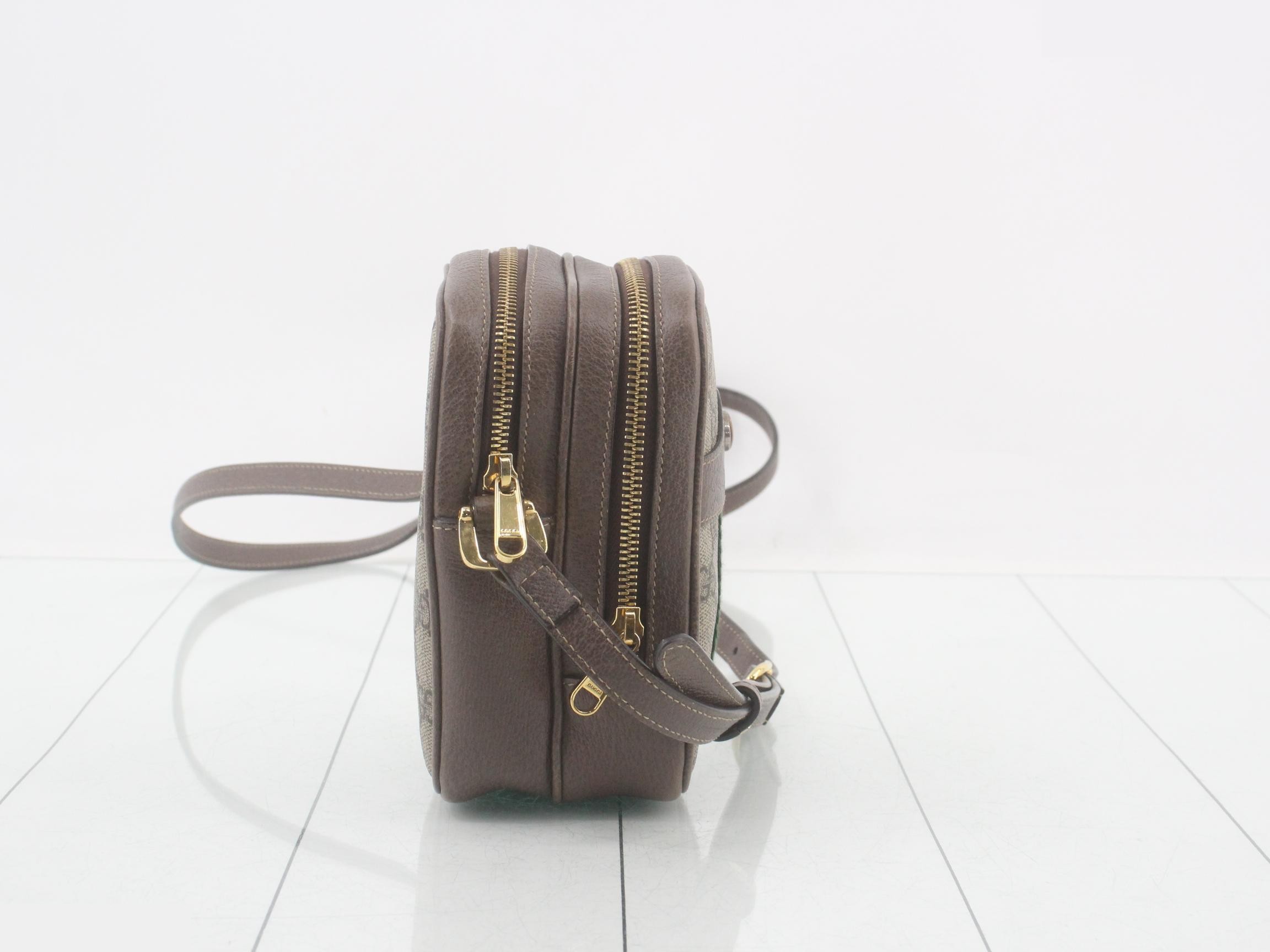 Ophidia GG Supreme Sherry Line Shoulder Bag — view 4