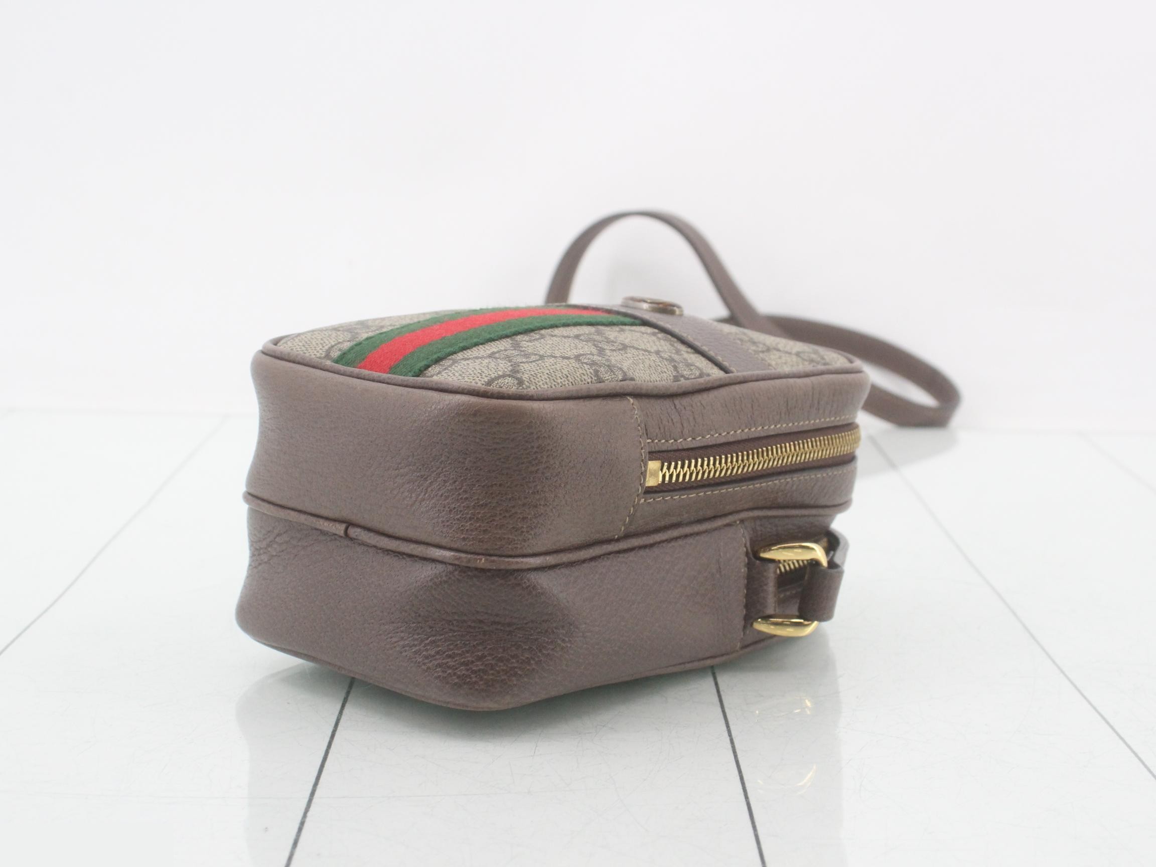 Ophidia GG Supreme Sherry Line Shoulder Bag — view 6