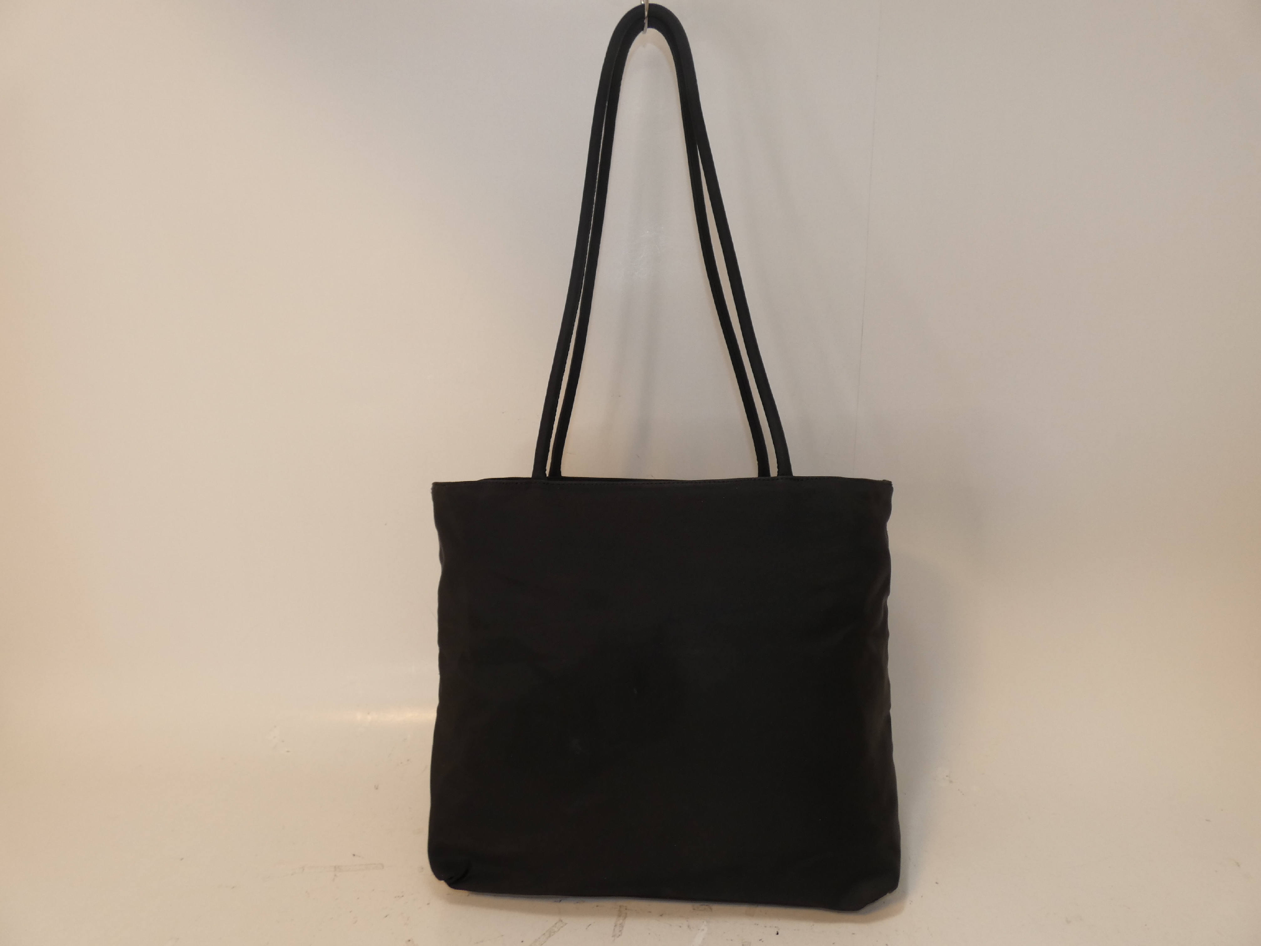 Nylon Black Hand Tote Bag — view 2