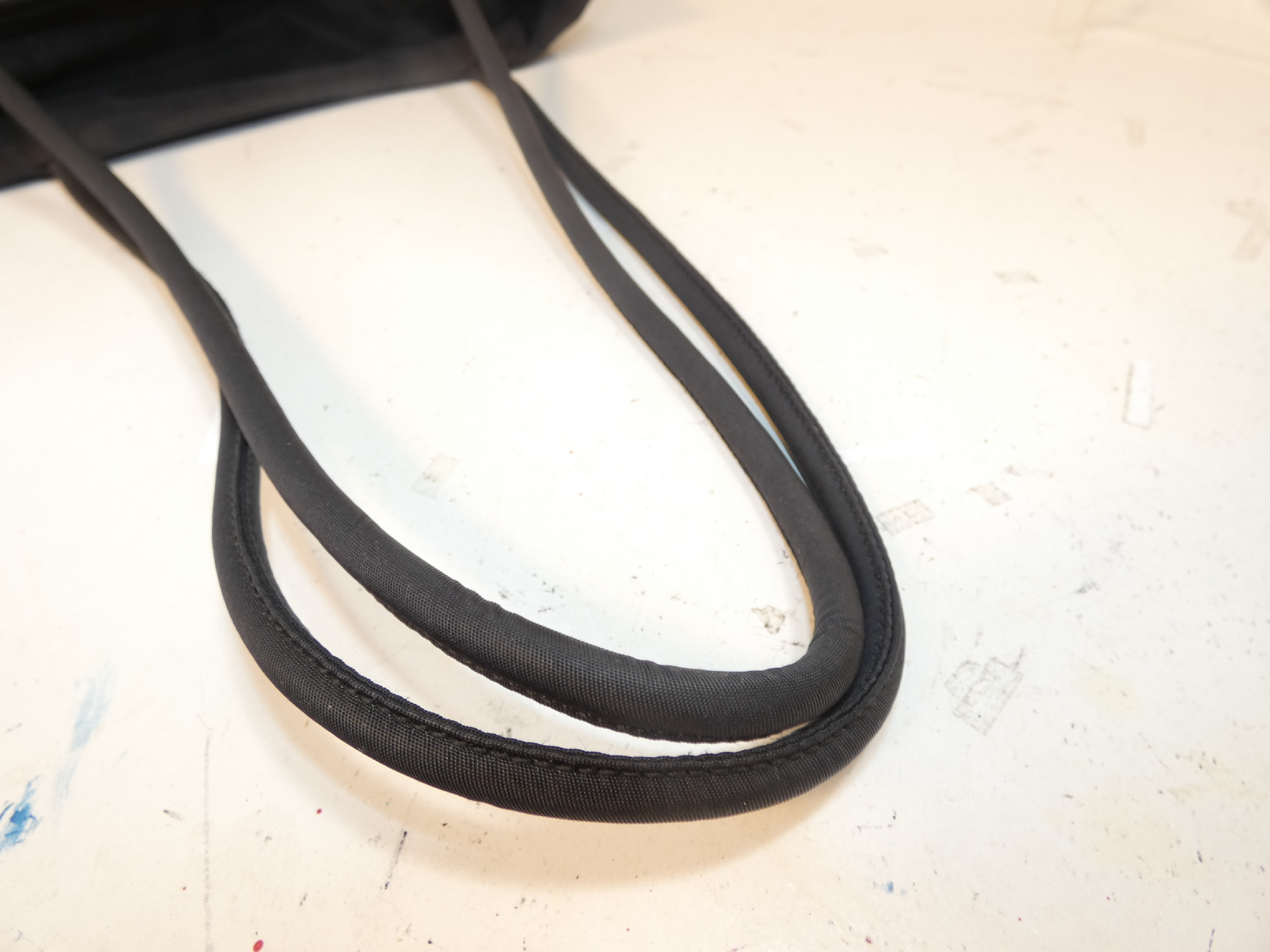 Nylon Black Hand Tote Bag — view 4