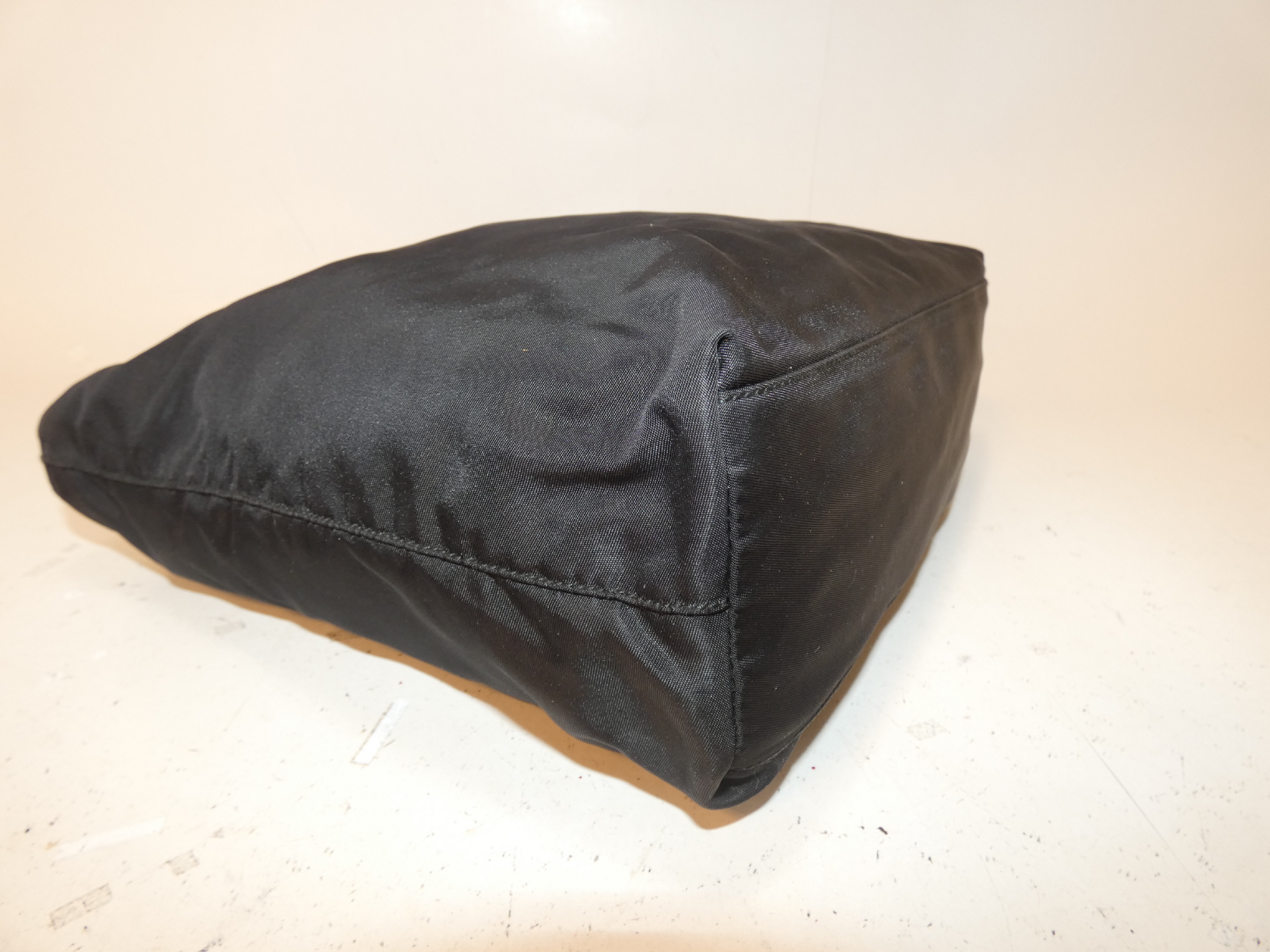 Nylon Black Hand Tote Bag — view 6