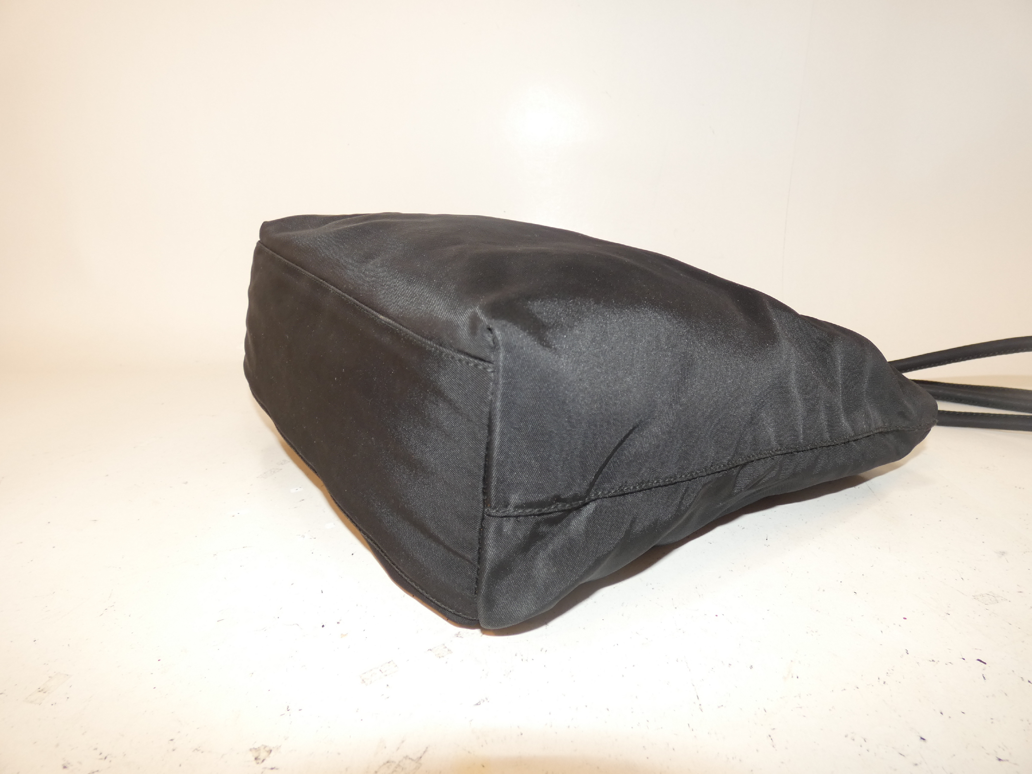 Nylon Black Hand Tote Bag — view 7