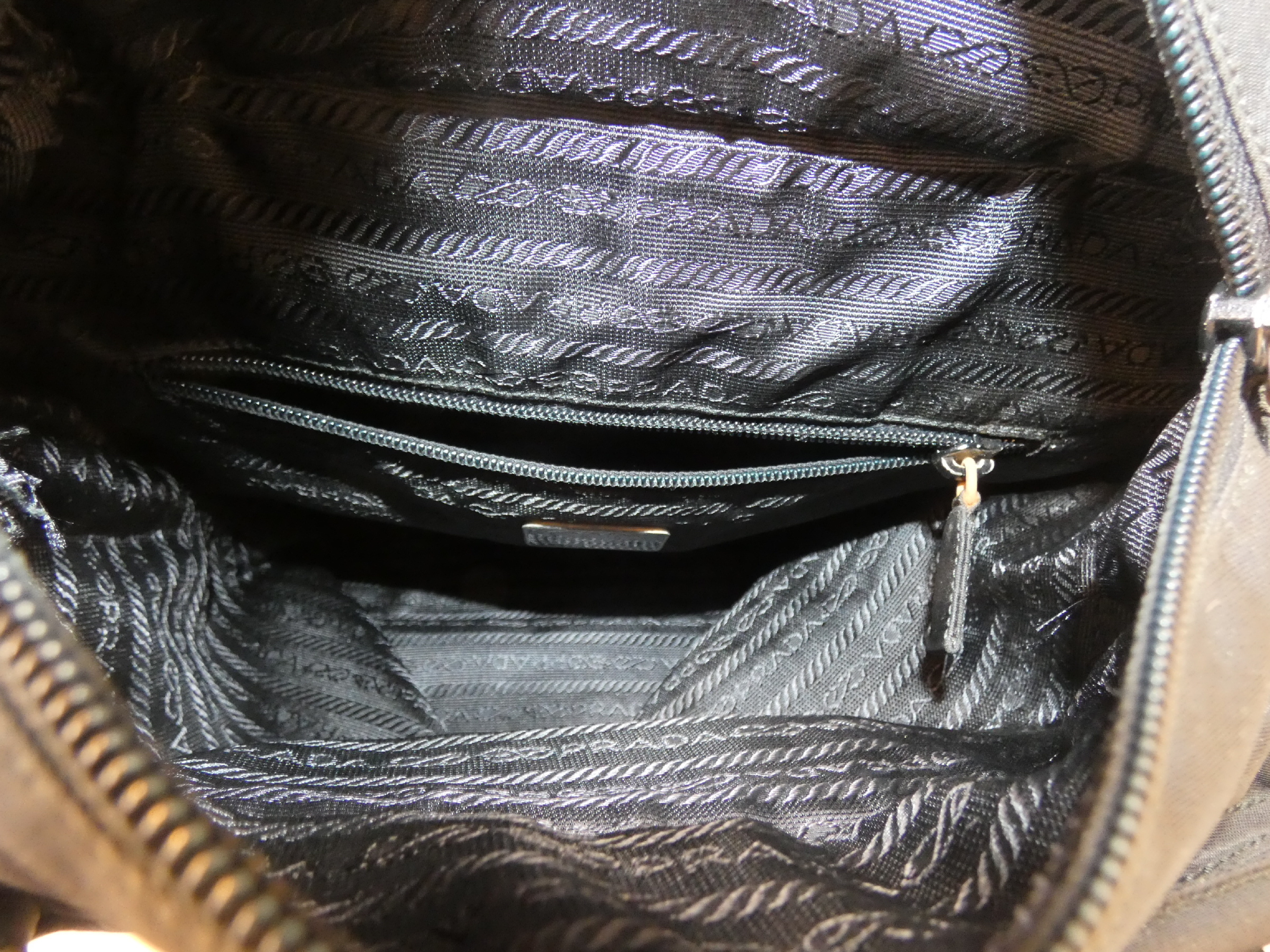 Nylon Black Hand Tote Bag — view 9