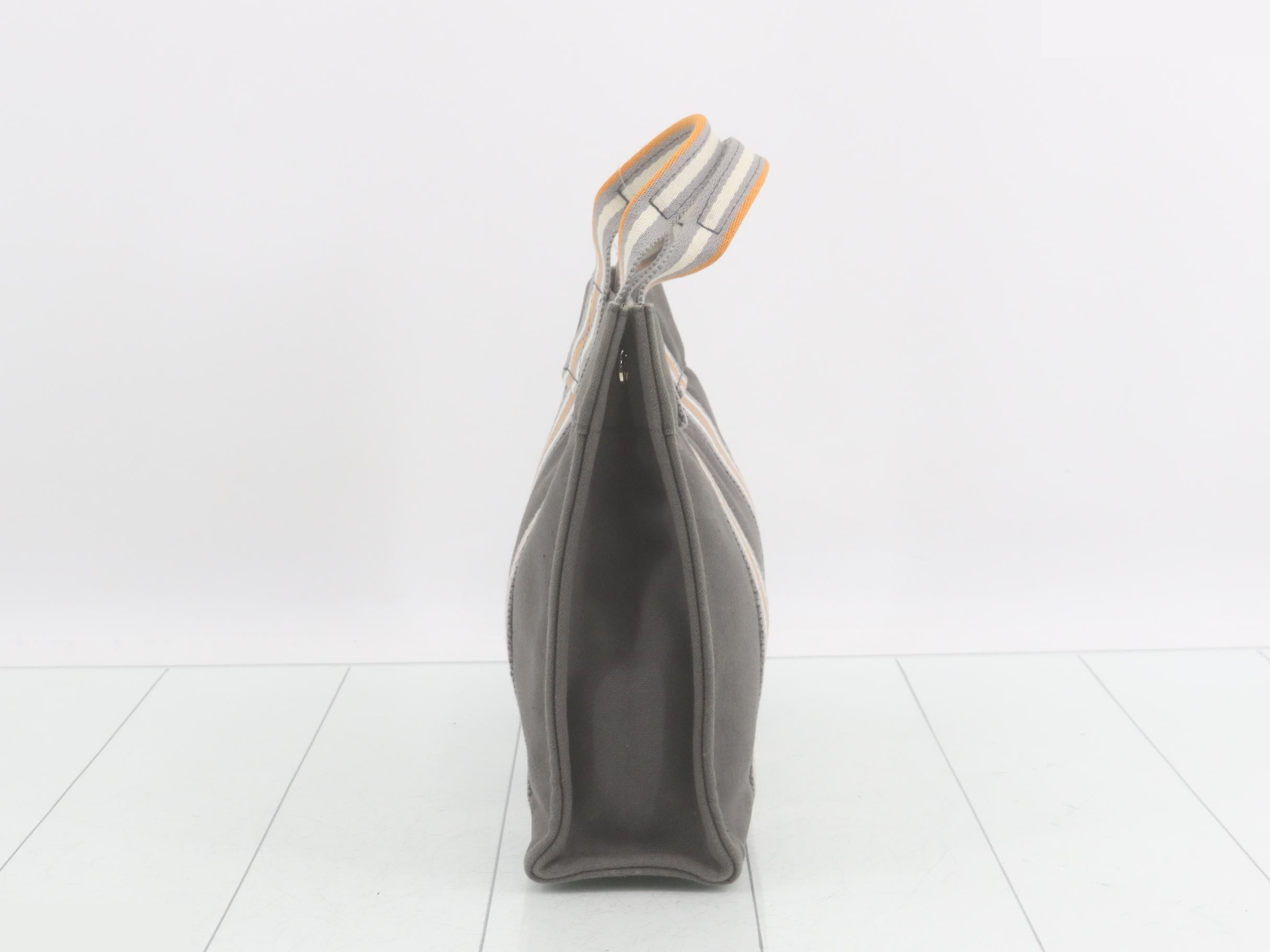 Fourre-Tout PM, Ginza Limited Edition, Gray, Silver Hardware, 31 x 23 x 8 cm — view 3