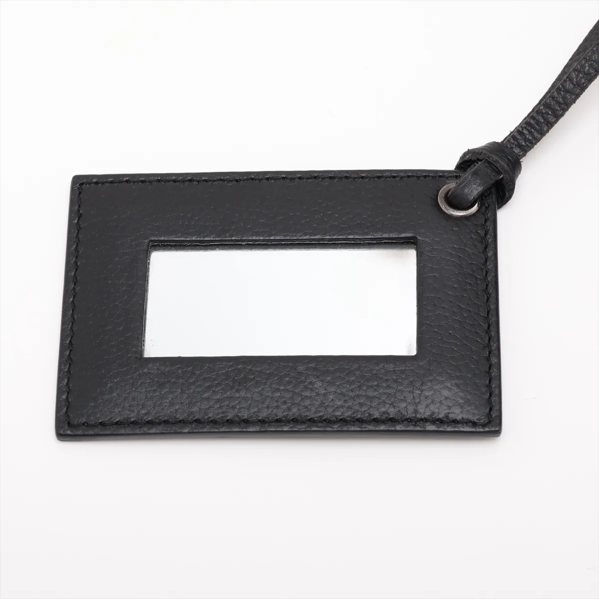 Graffiti Classic City Leather 2-Way Handbag, Black, 431621, with Mirror — view 14